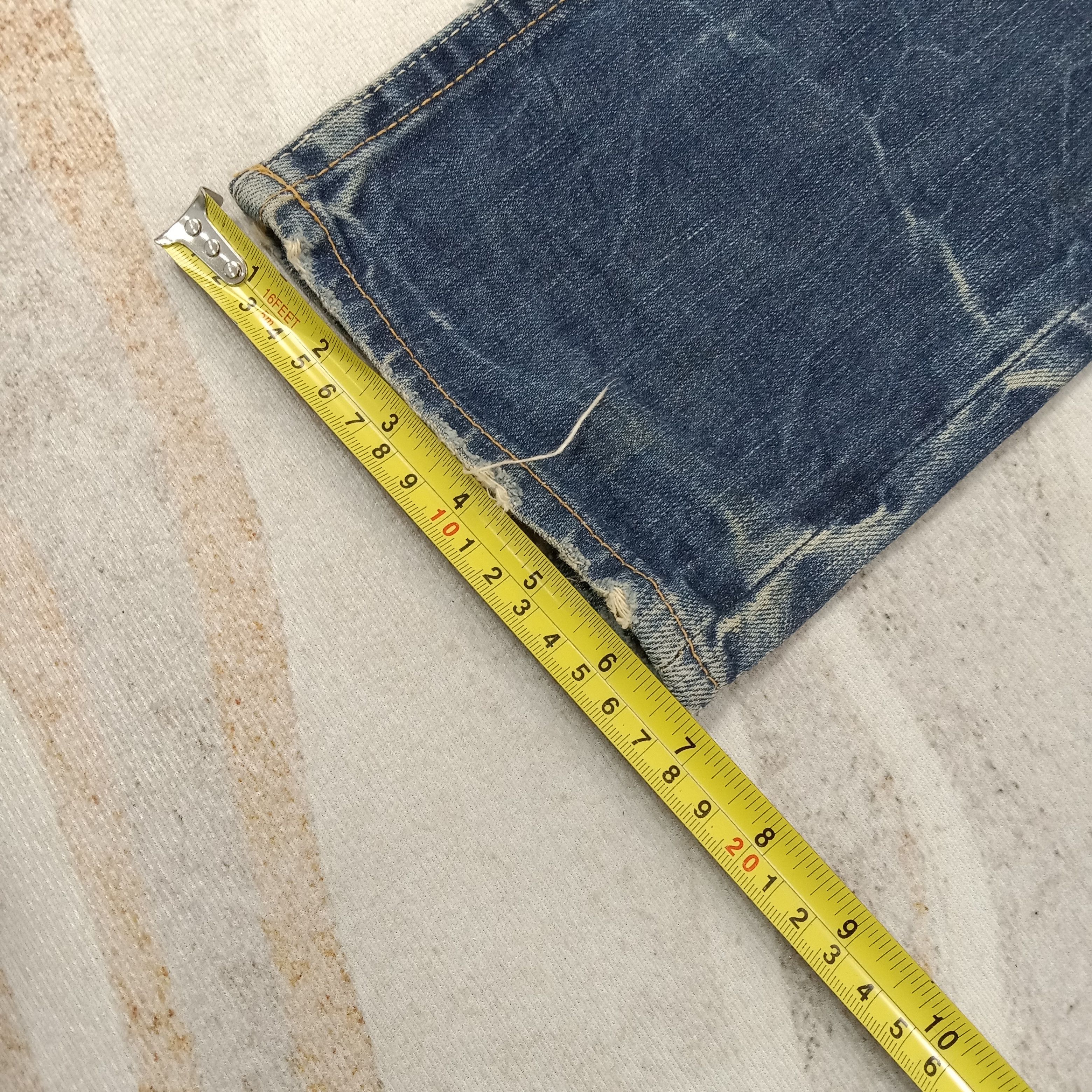 Hysteric Glamour Hysteric Glamour Kinky Distressed Denim Jeans C258N12 Size 31" - 14 Thumbnail