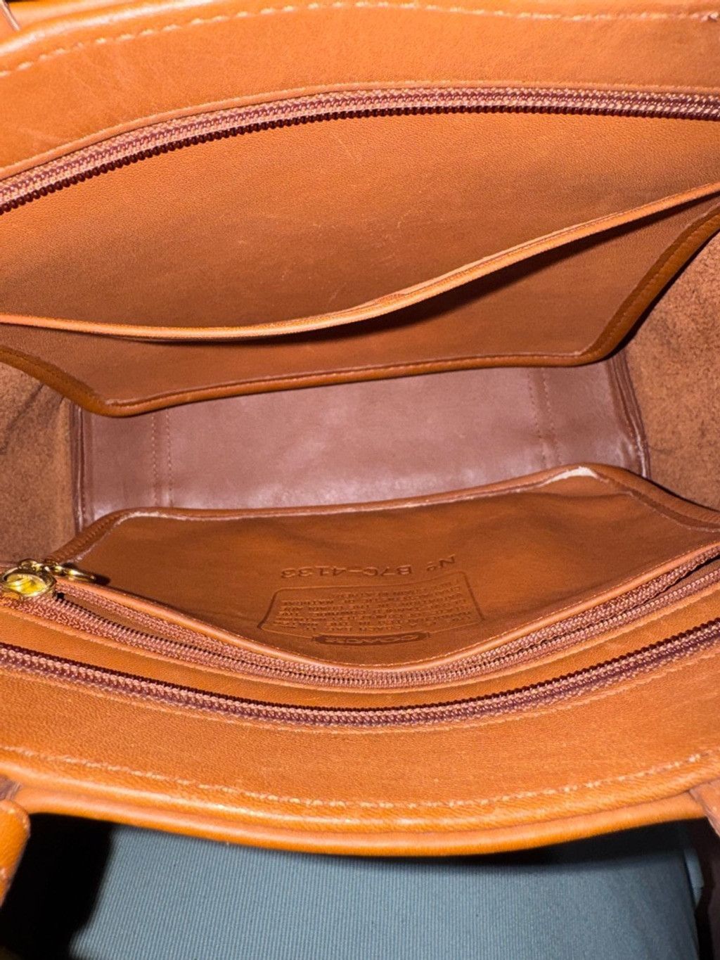 Coach Coach Waverly Leather Bag/ Tote 1996 Size ONE SIZE - 11 Thumbnail