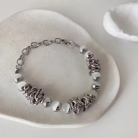 Other Metal Tie Knot Chain Bracelet Size ONE SIZE - 1 Thumbnail