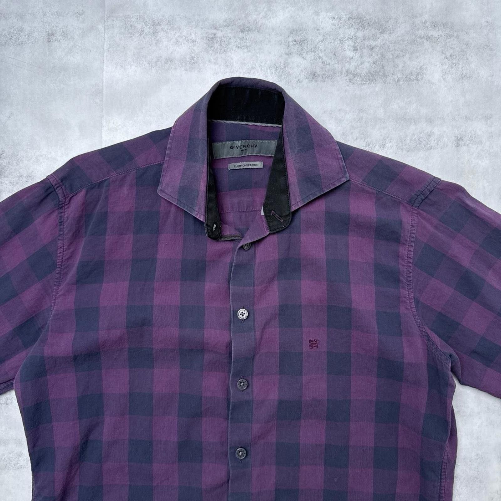 Givenchy Y2K Givenchy purple 00s button up shirt Size US S / EU 44-46 / 1 - 2 Thumbnail