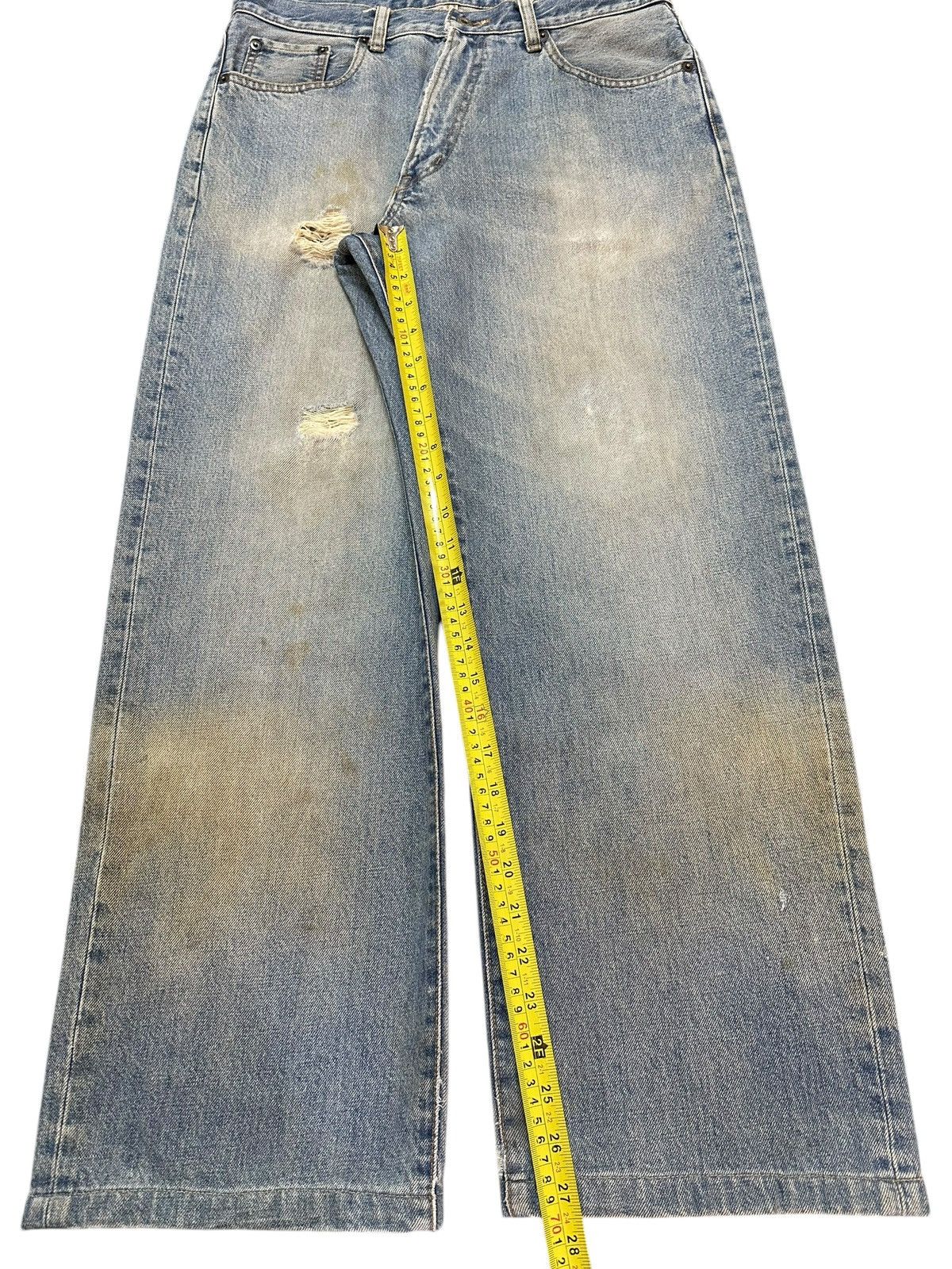 Japanese Brand Vintage Japanese Brand Faded Mud Wash Distress Baggy Jeans Size US 32 / EU 48 - 13 Thumbnail
