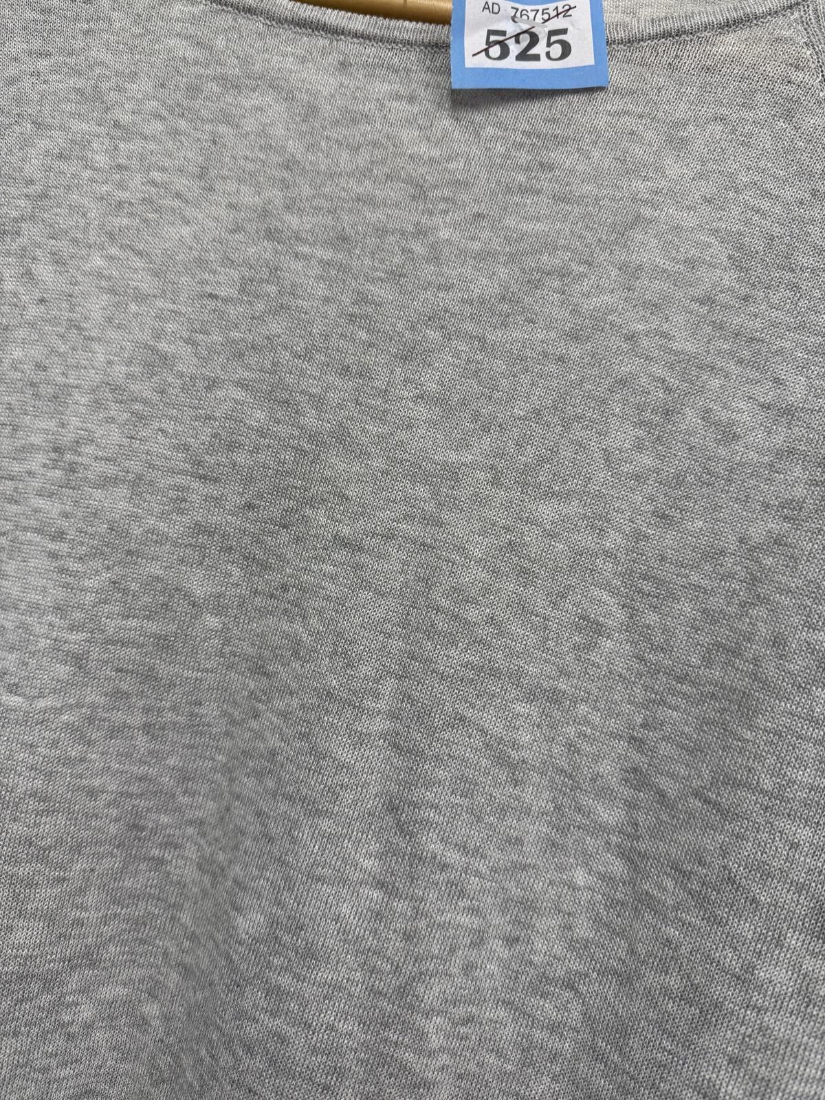 Massimo Dutti Massimo Dutti Grey Knit Sweater Size S Size S / US 4 / IT 40 - 3 Thumbnail
