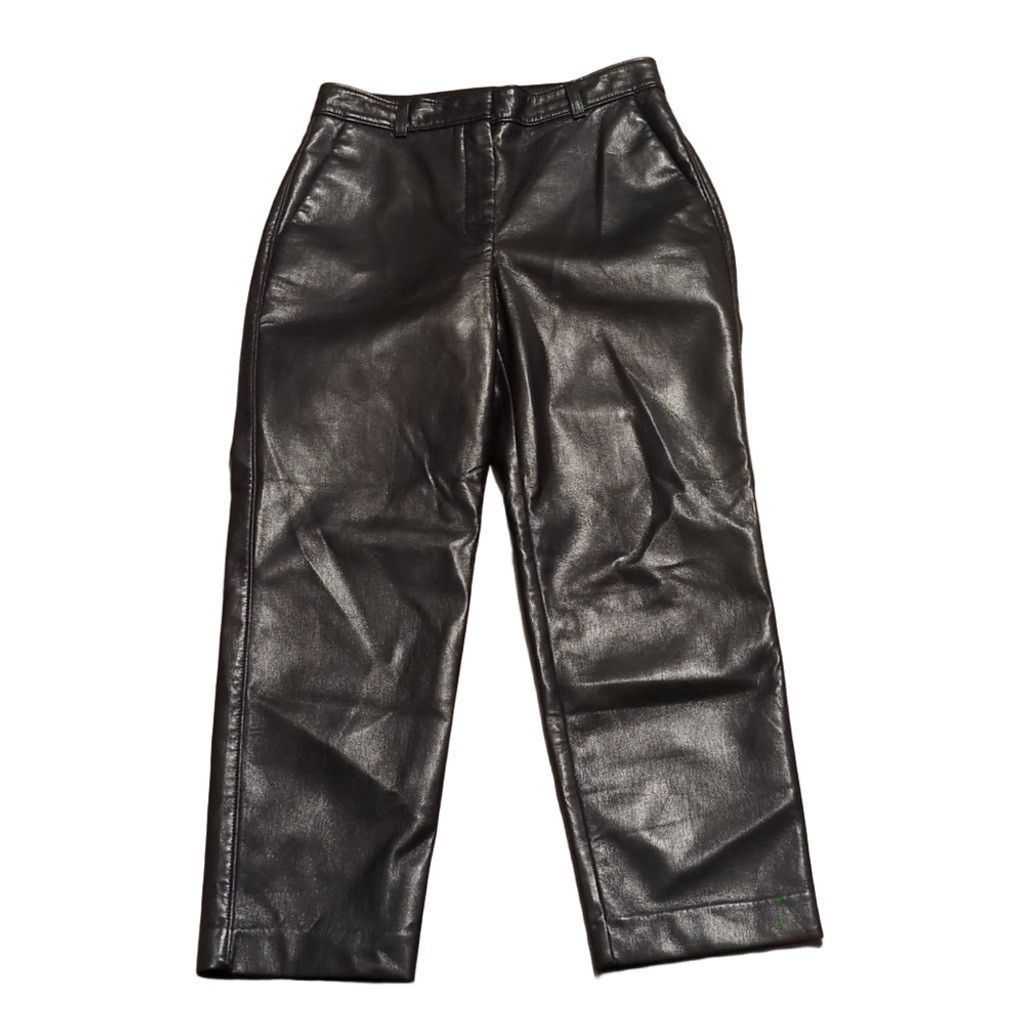 Aritzia BABATON x ARITZIA Command Crop Vegan Leather Pants Size 6 Size 28" / US 6 / IT 42 - 2 Thumbnail