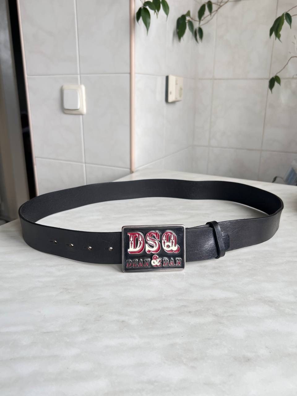 Dsquared2 Dsquared2 belt avantgarde buckle logo gothic Spell out rare Size ONE SIZE - 1 Thumbnail