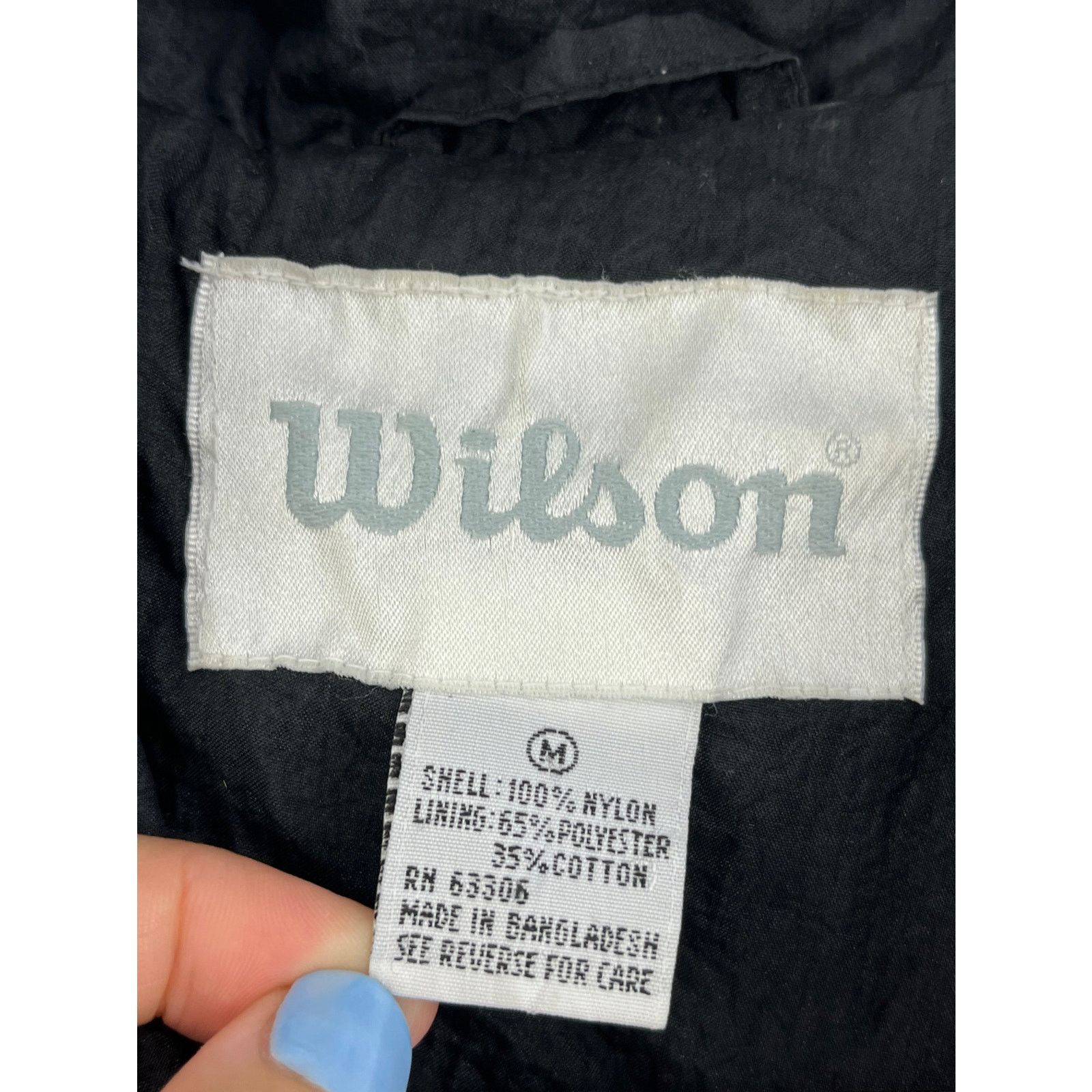 Vintage Vintage Wilson Quilted Tennis Windbreaker Womens Size Medium Size M / US 6-8 / IT 42-44 - 3 Thumbnail