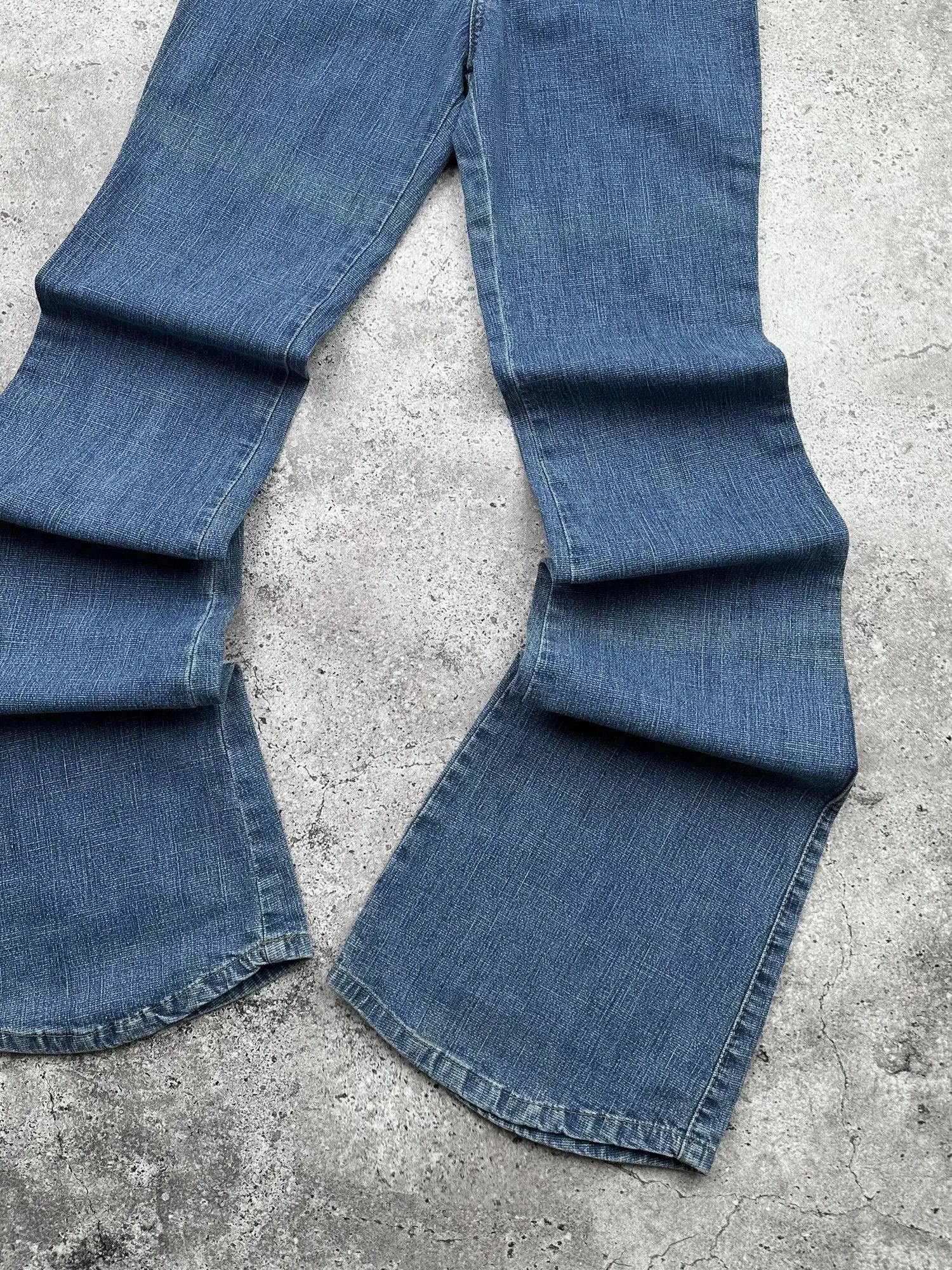 Vintage Vintage Flare Jeans C490(V601) Size 25" / US 0 / IT 36 - 4 Thumbnail