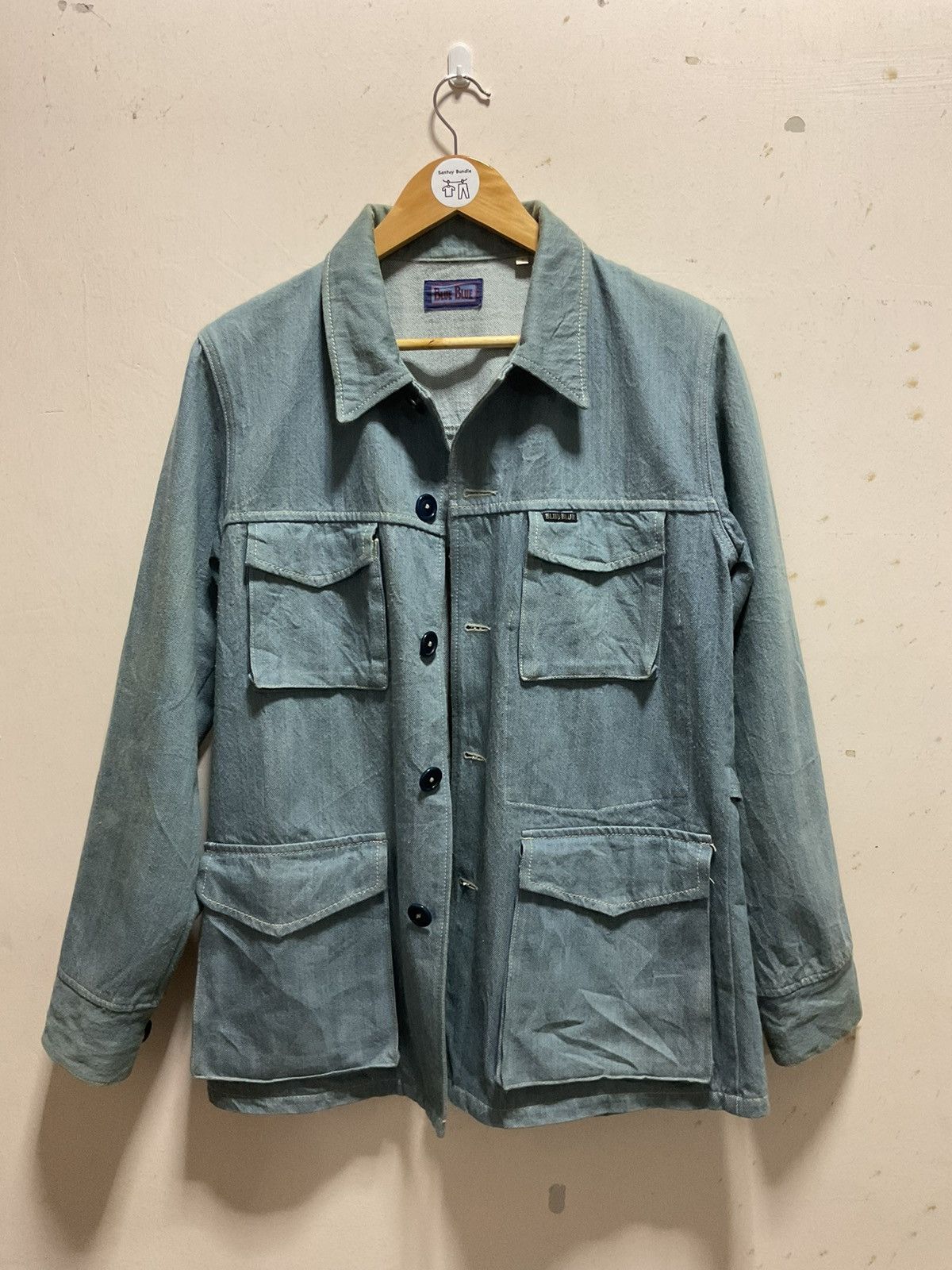 Blue Blue Japan Blue blue x HR market x selvadge Size US S / EU 44-46 / 1 - 1 Thumbnail