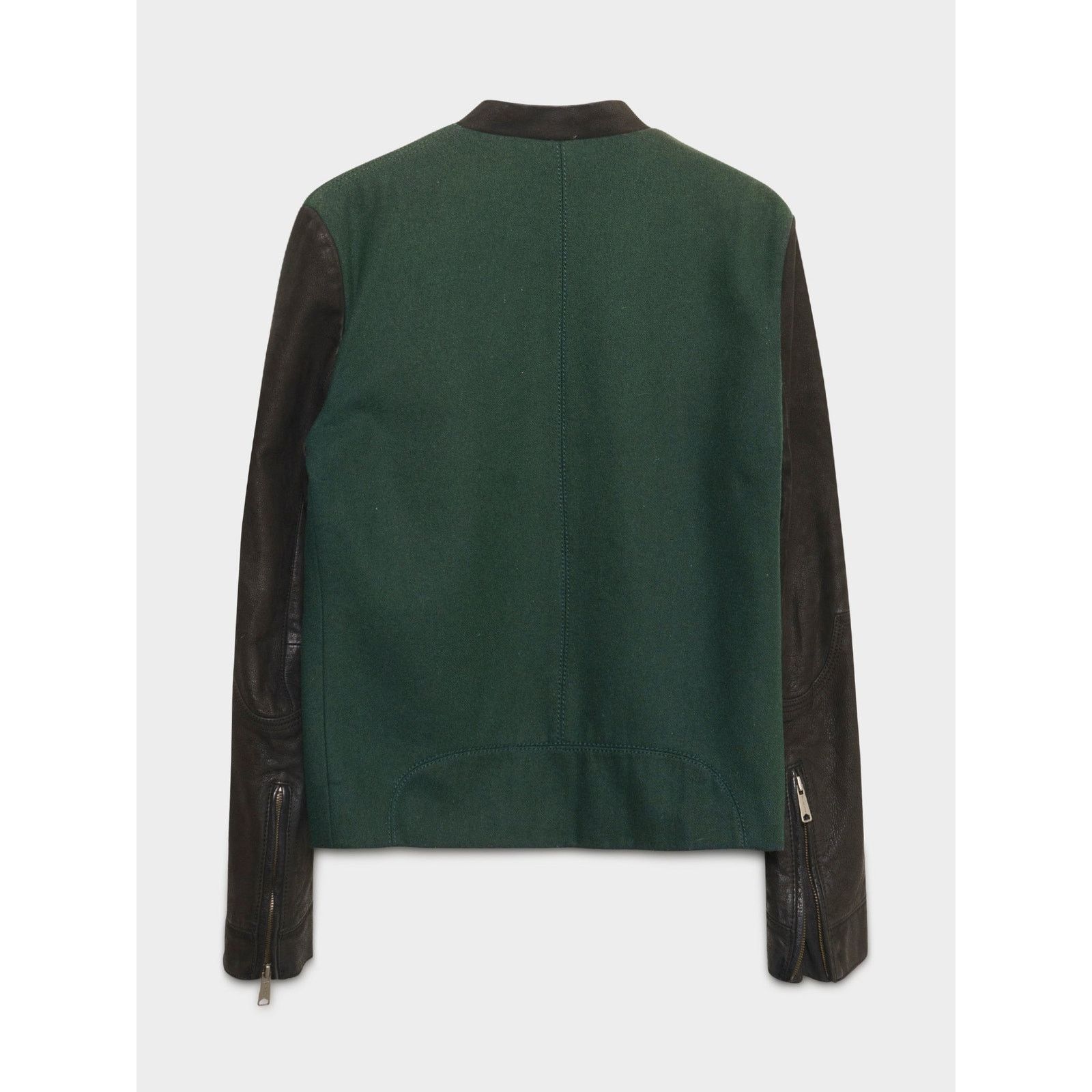 Balenciaga Blistered Leather Varsity Jacket Size US S / EU 44-46 / 1 - 3 Thumbnail