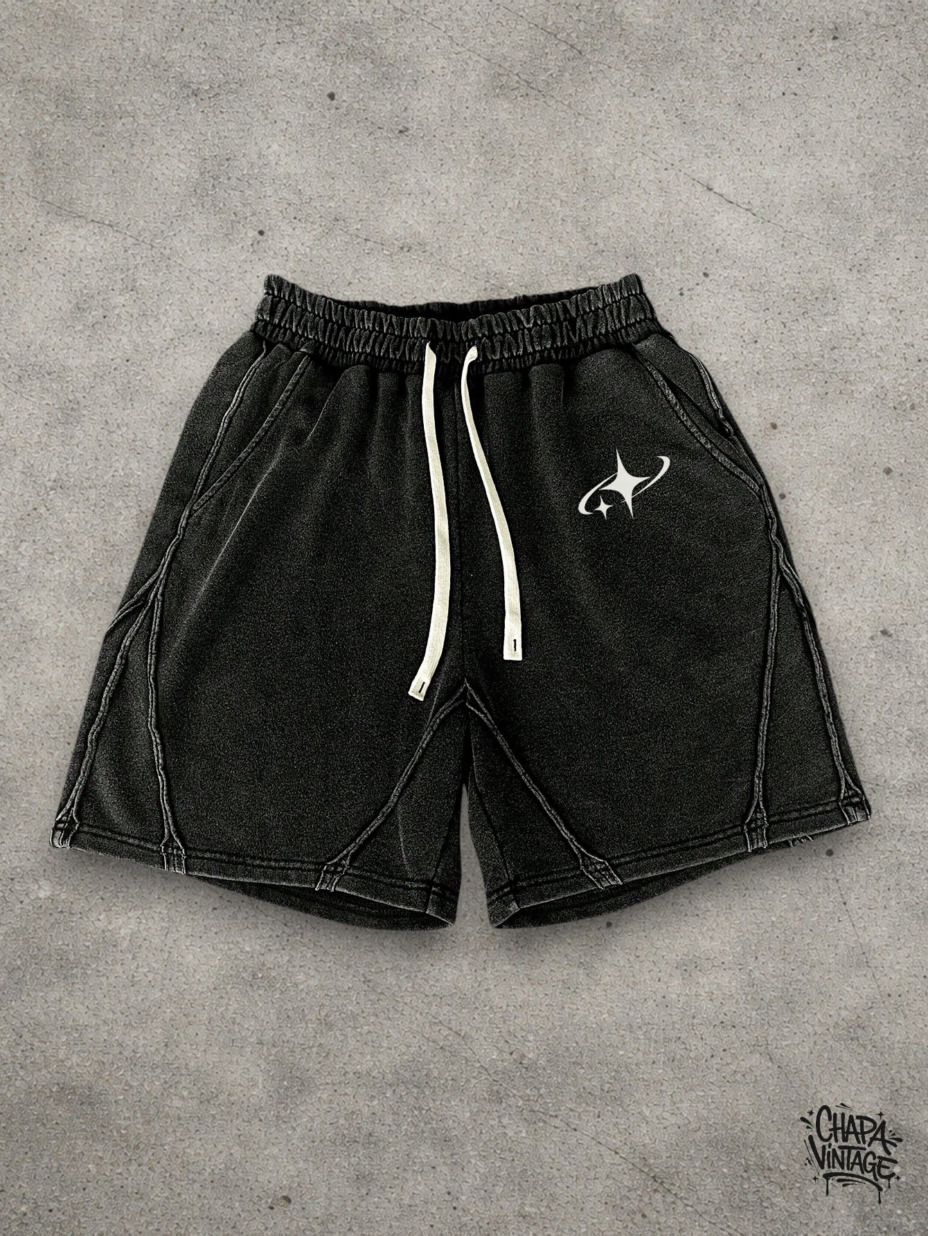 Japanese Brand Drip Y2K shorts Size US 32 / EU 48 - 1 Thumbnail