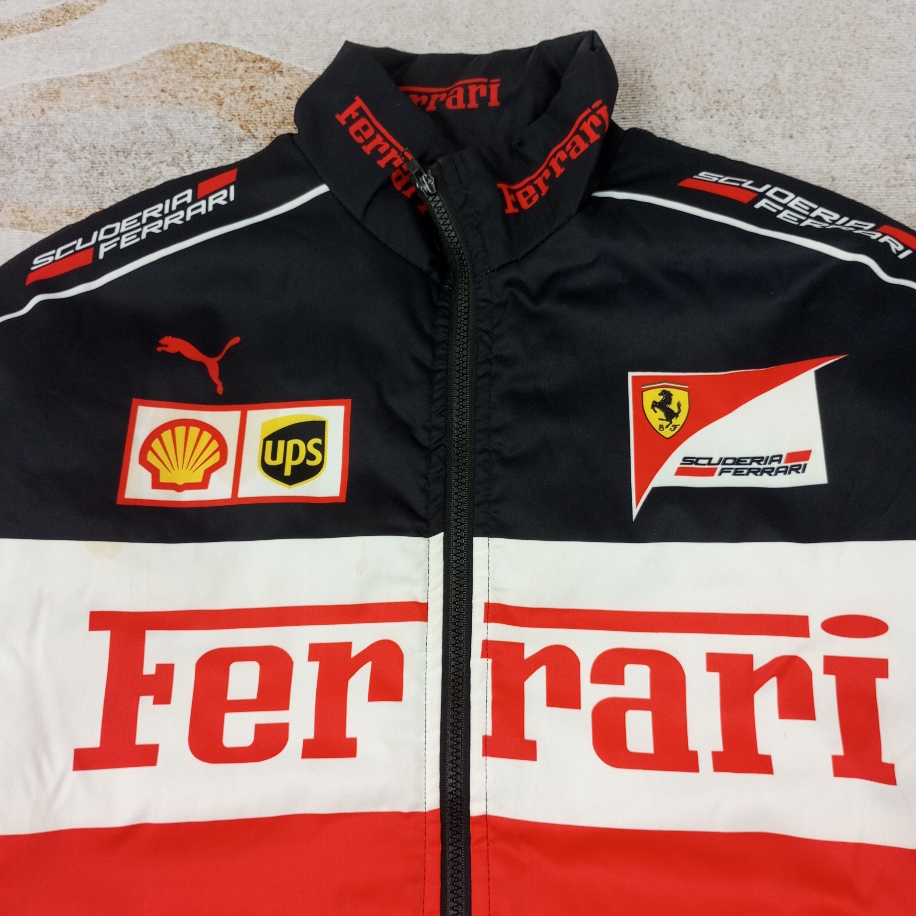 Vintage Ferrari Motorsports Jacket c229n20 Size US L / EU 52-54 / 3 - 2 Thumbnail