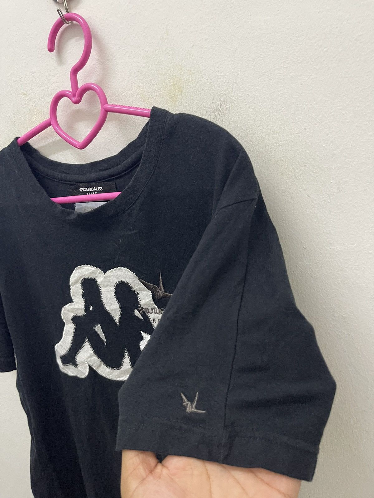 Kappa Rare 1PIU1UGUALE3 Relax X Kappa Big Logo Black Size US M / EU 48-50 / 2 - 2 Thumbnail