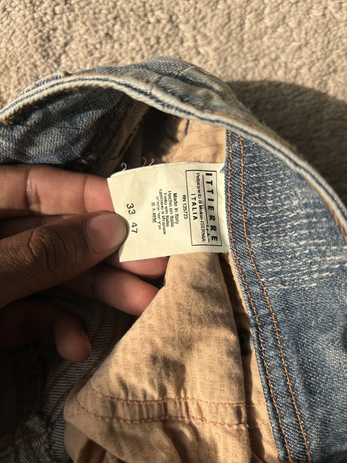 John Galliano John Galliano Distressed Denim Size US 33 - 6 Thumbnail