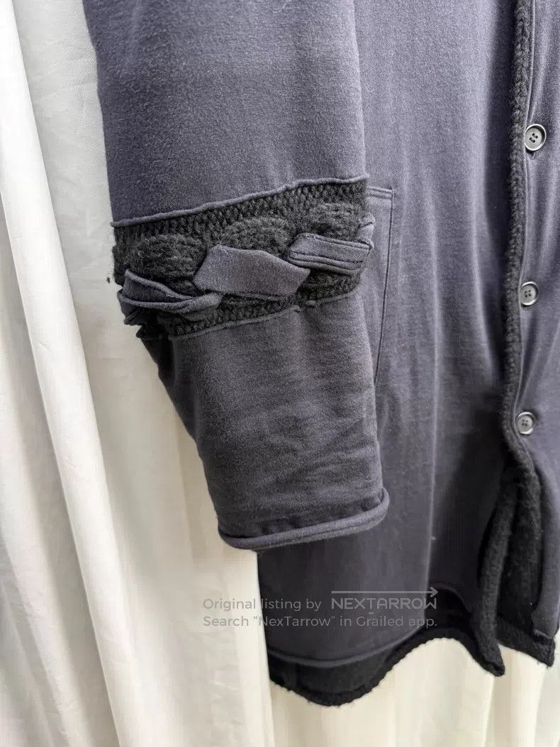 Yohji Yamamoto YOHJI YAMAMOTO Wool Tie Front Coat Size US L / EU 52-54 / 3 - 5 Thumbnail