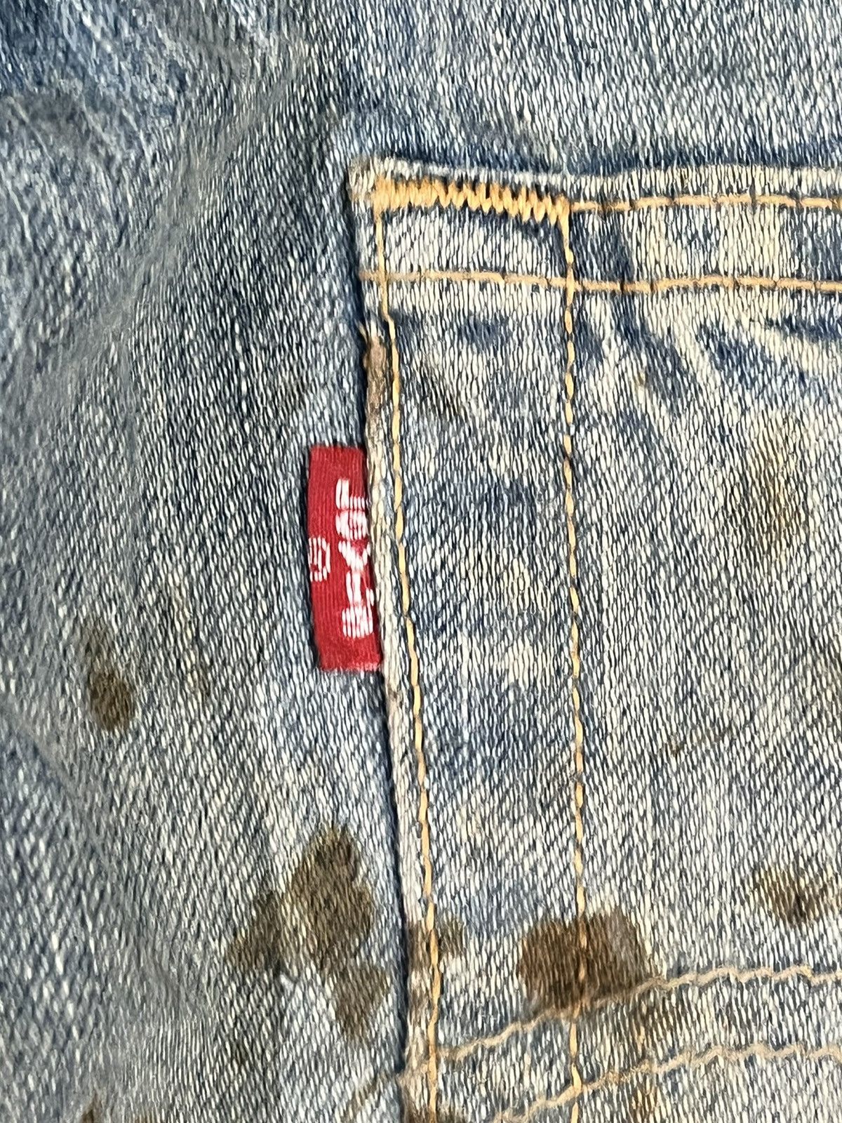 Levi's Vintage 90’s Levi’s 501 Mudwash Denim Size US 33 - 13 Thumbnail