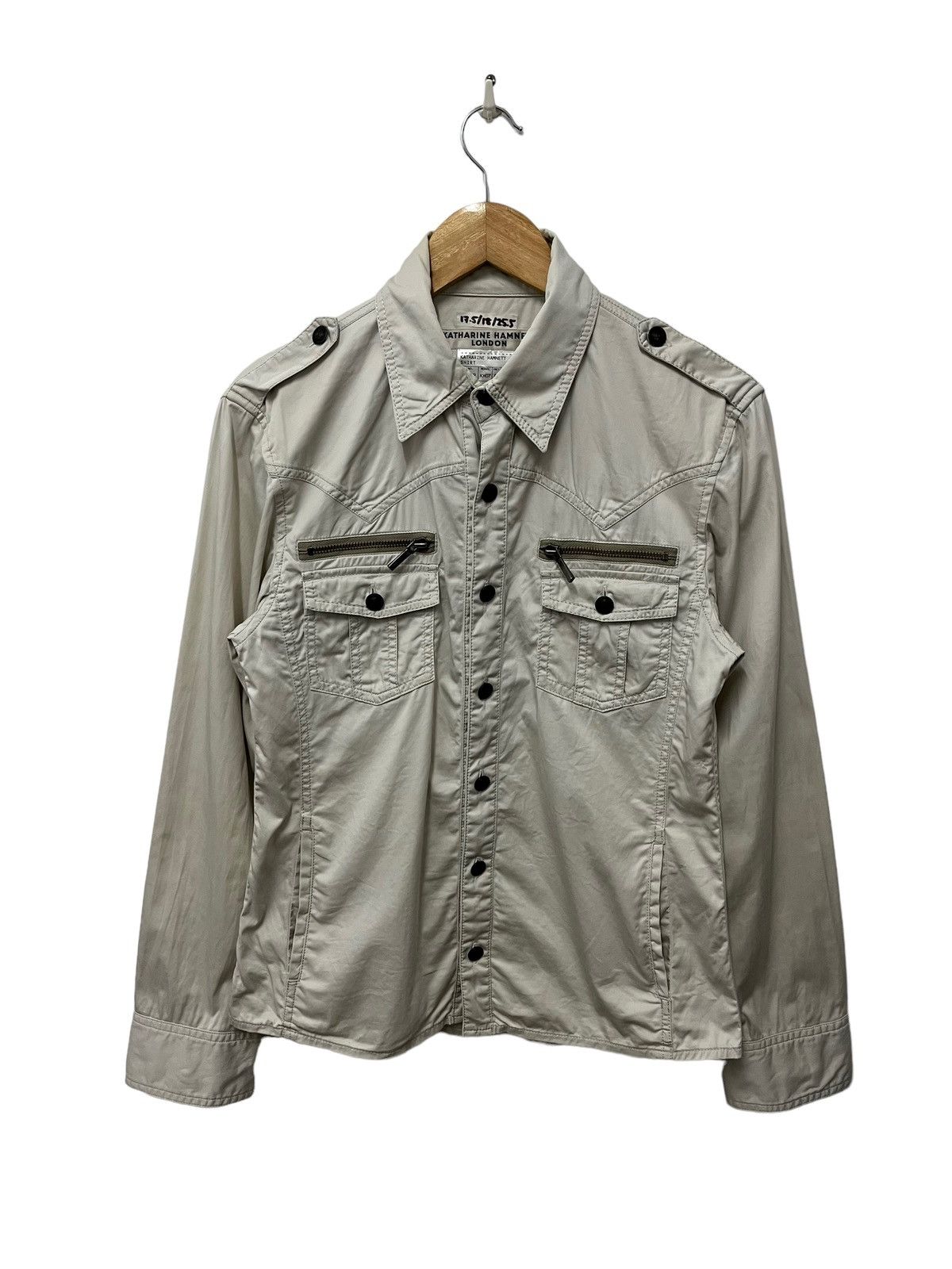 Katharine Hamnett London Katharine Hamnett button up shirt Size M / US 6-8 / IT 42-44 - 1 Thumbnail