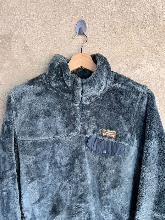 L.L. Bean L.L. Bean Fleece Sweatshirt Size US L / EU 52-54 / 3 - 3 Thumbnail