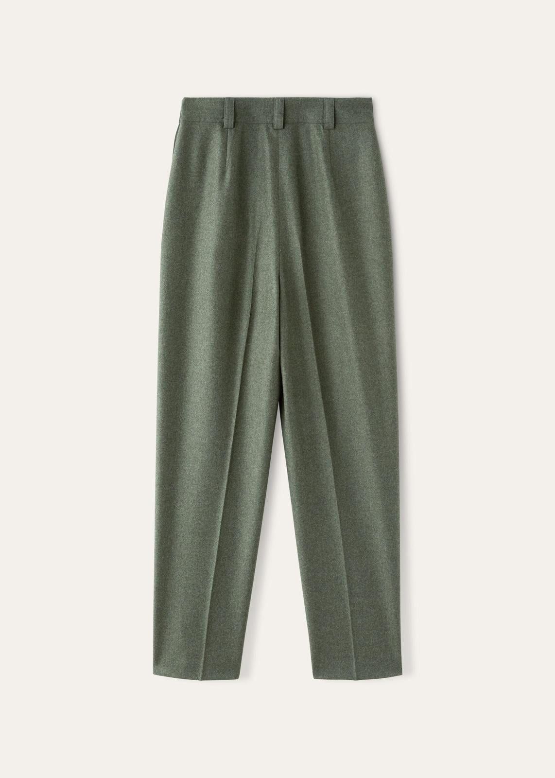 Loro Piana o1srvl11e0425 FAN7108 Alban Trouser in Green Size 26" / US 2 / IT 38 - 2 Thumbnail