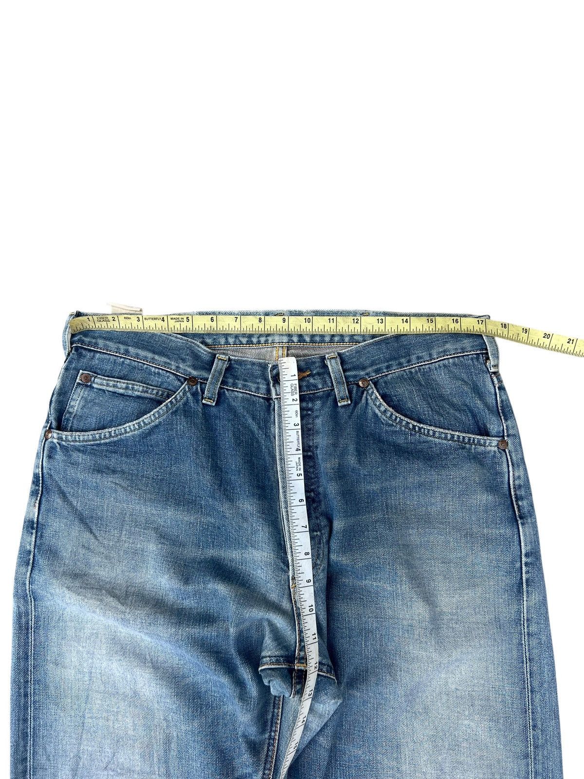 Lee Vintage 90s Lee Riders Side Tag Fade Denim Selvedge Jeans Size US 34 / EU 50 - 4 Thumbnail
