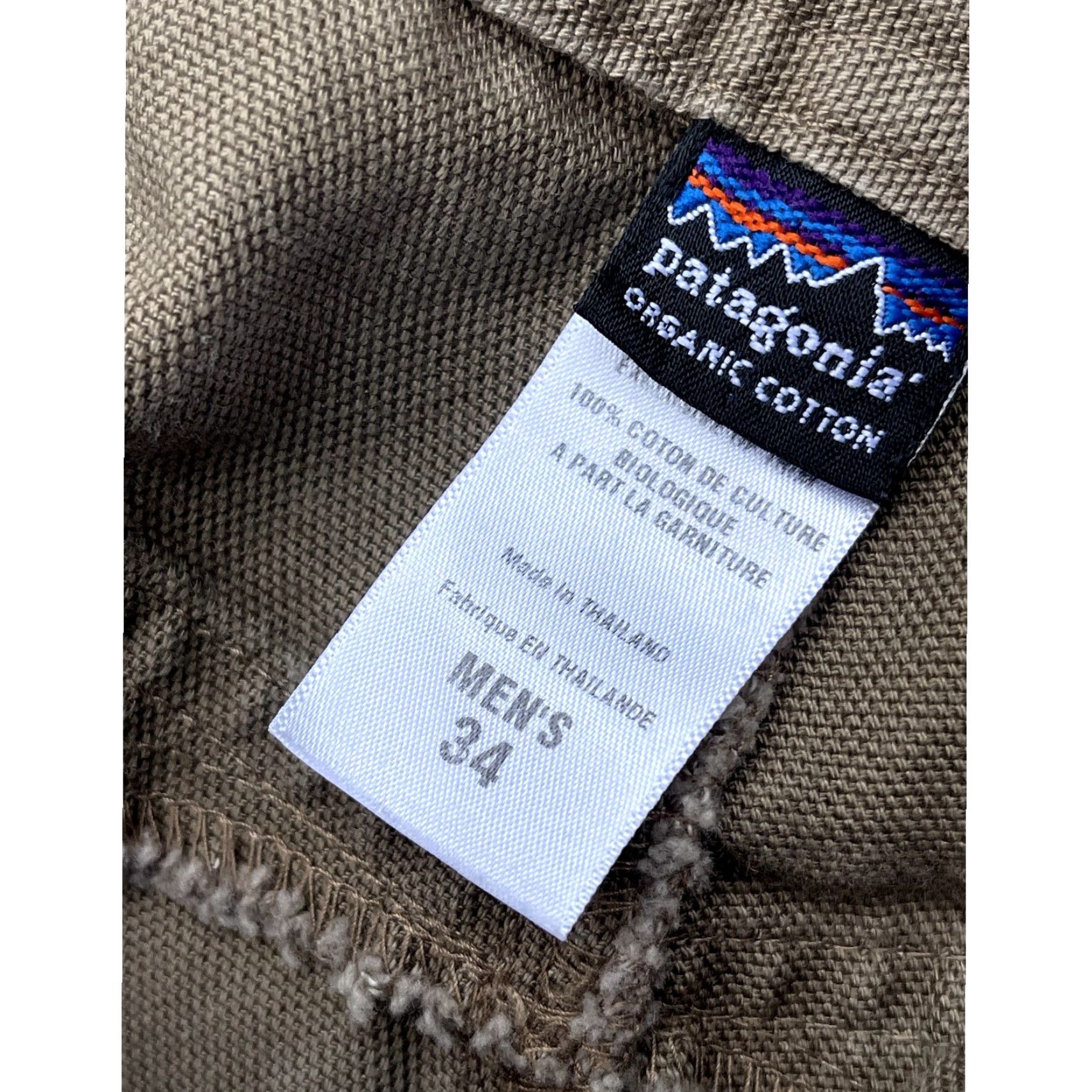 Patagonia Patagonia Men’s Shop Pants Short Brown Organic Cotton 34x29 Chino Regular Inseam 29 in Good Condition Size US 34 / EU 50 - 4 Thumbnail