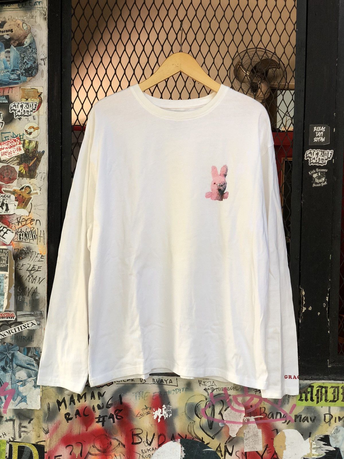 Band Tees SONIC YOUTH DIRTY BUNNY GRACIAS LONG SLEEVE Size US L / EU 52-54 / 3 - 4 Thumbnail