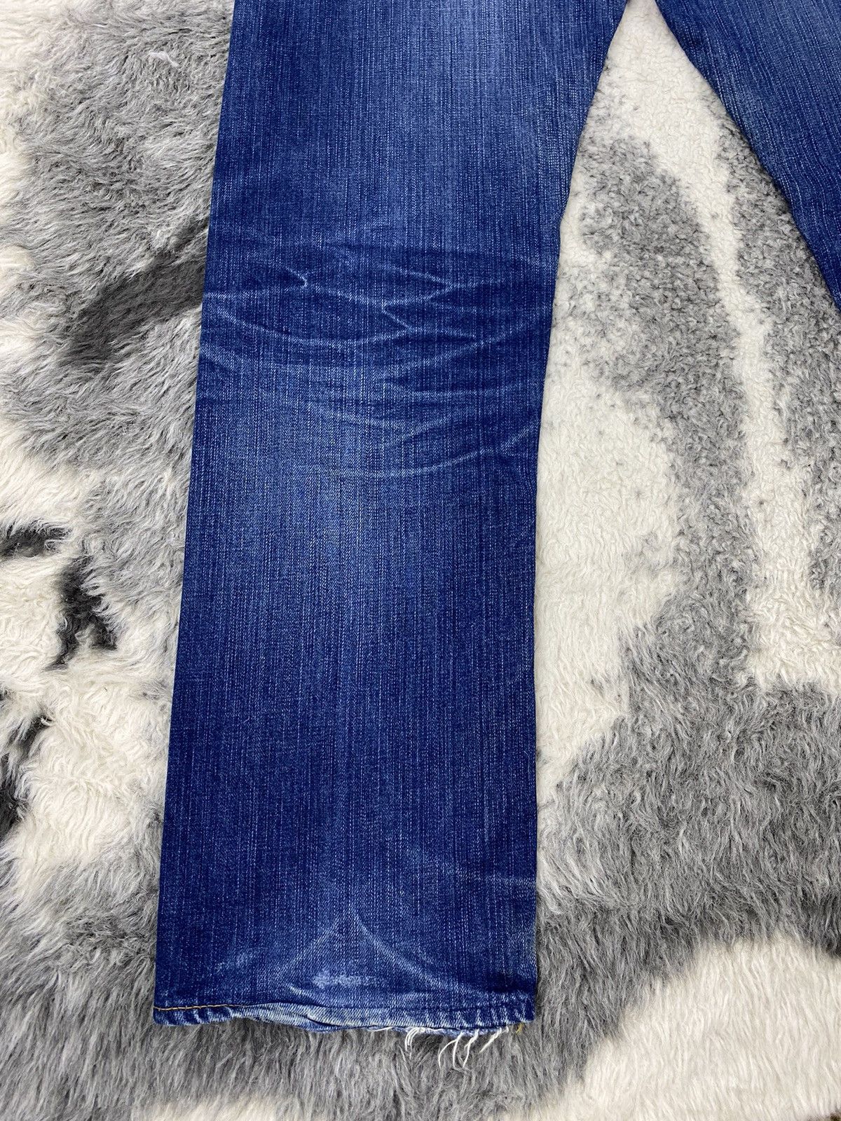 Evisu EVISU No.3 by Yamane Leather Patch Iconic Seagull Denim Size US 34 / EU 50 - 17 Thumbnail