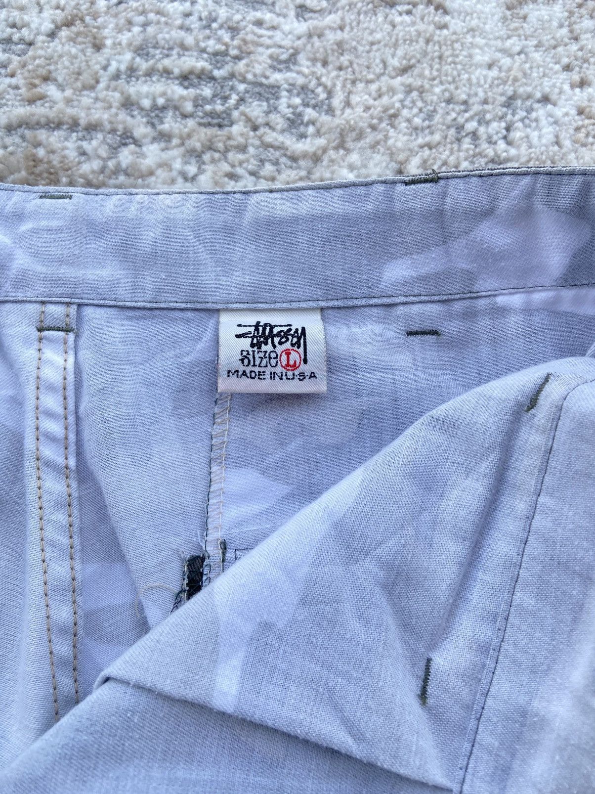 Stussy Vintage Stussy Jorts Woodland Camo Cargo Pants Size US 32 / EU 48 - 6 Thumbnail