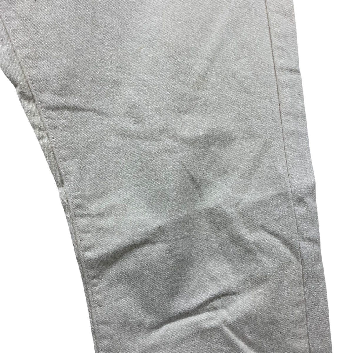 JW Anderson × Japanese Brand UNIQLO X JW ANDERSON Straight cut white coloured jeans pants Size US 30 / EU 46 - 10 Thumbnail