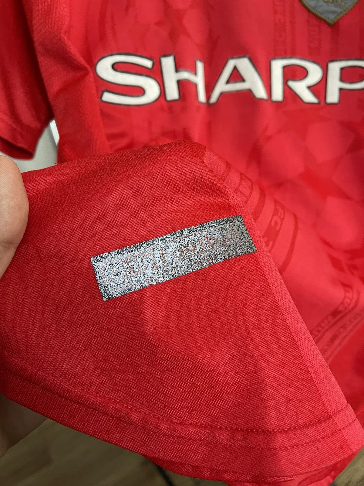 Umbro 1999/2000 Umbro Manchester United Vintage Soccer Jersey Tee Size US S / EU 44-46 / 1 - 9 Thumbnail