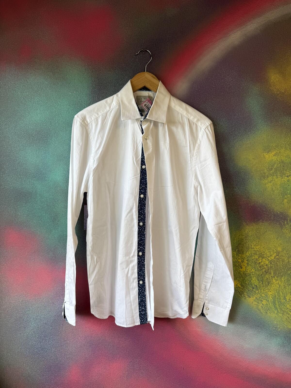 Other Ted baker endurance white textured shirt Size US M / EU 48-50 / 2 - 1 Thumbnail