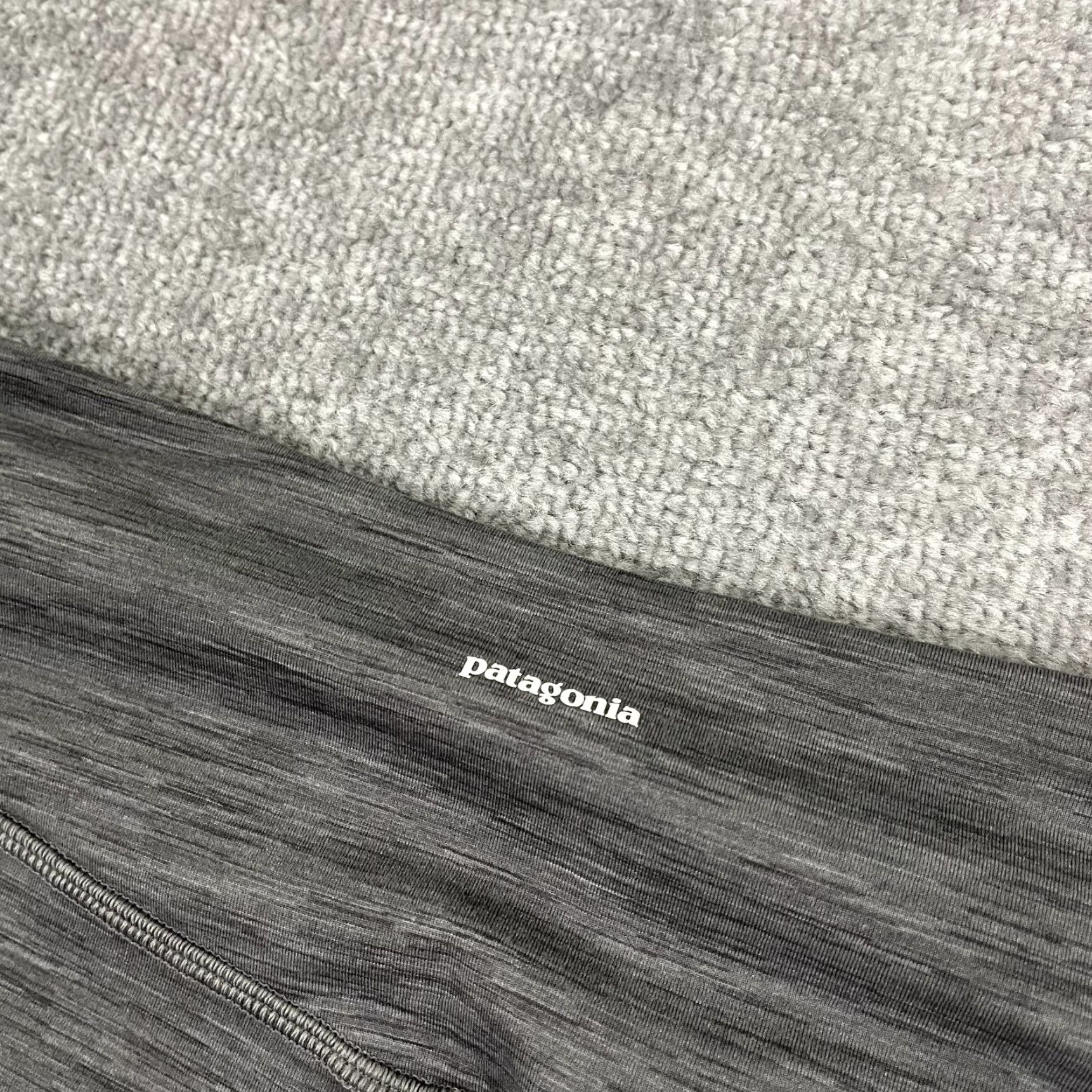 Patagonia VINTAGE Patagonia Centered Tights Womens Large / 27" Ankle Heather Gray Active Hike Yoga Size ONE SIZE - 3 Thumbnail