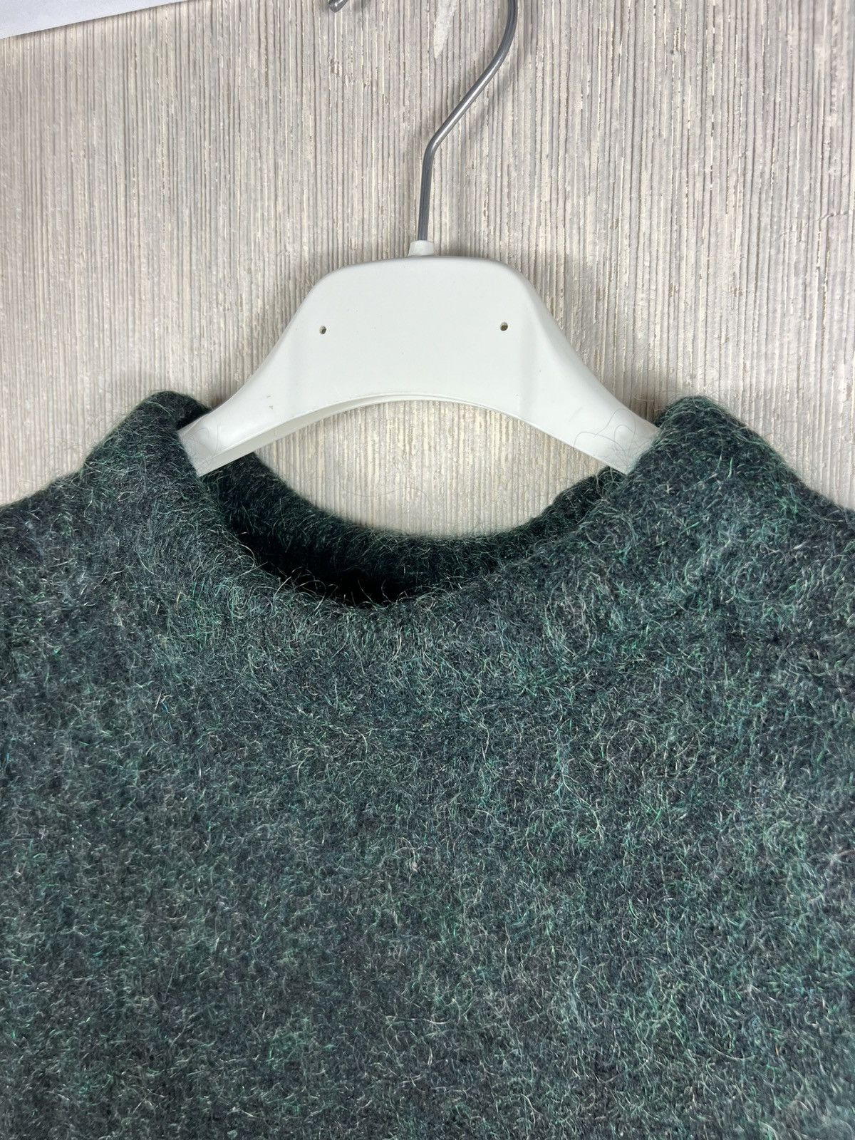 Acne Studios Acne studios wool mohair dark green vest sweater sleeveless Size S / US 4 / IT 40 - 7 Thumbnail