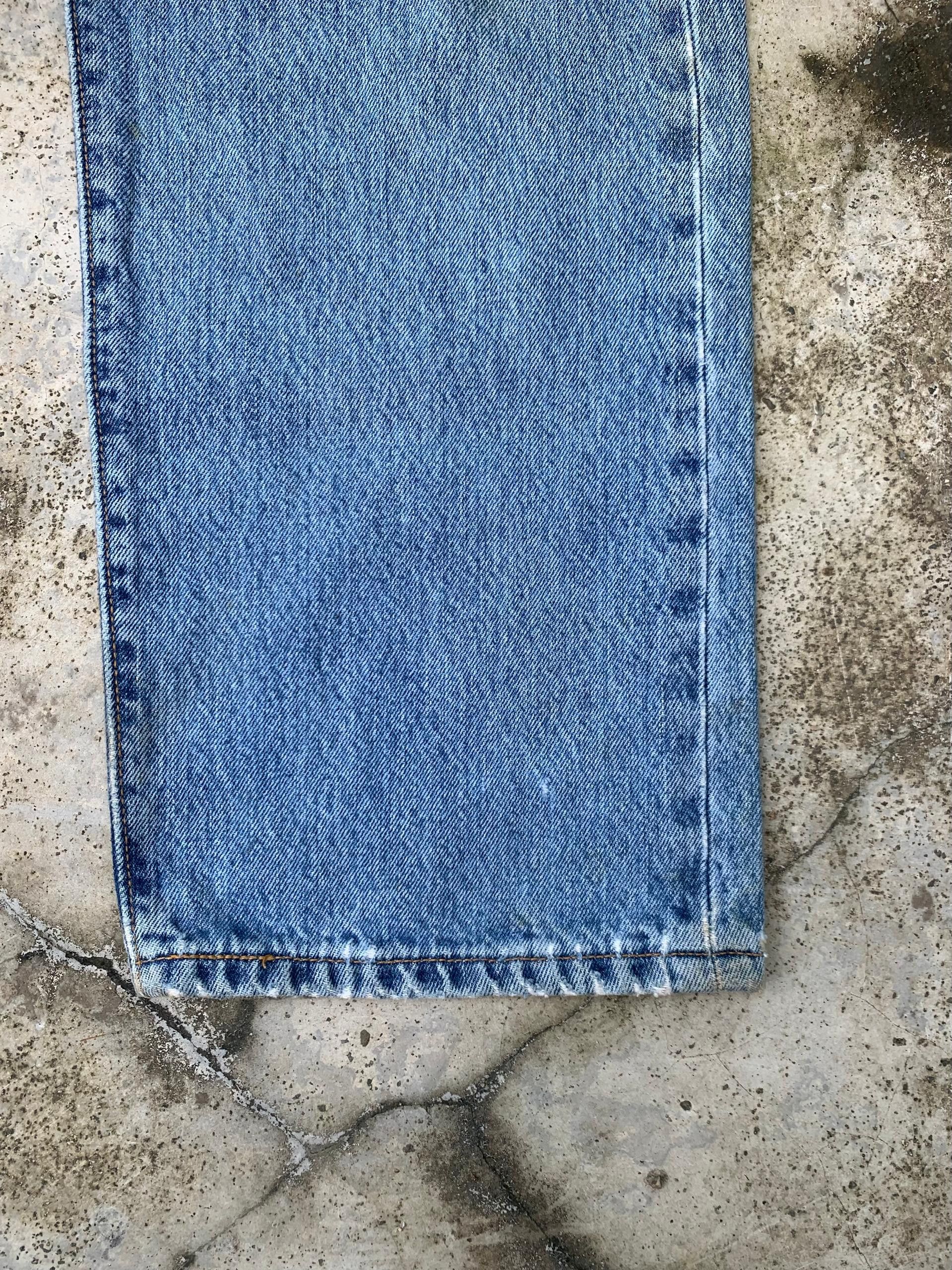 Levi's × Levi's Vintage Clothing × Vintage Rare Vintage Levis 501 Jeans X Geronimo Apache Denim Size US 36 / EU 52 - 12 Thumbnail