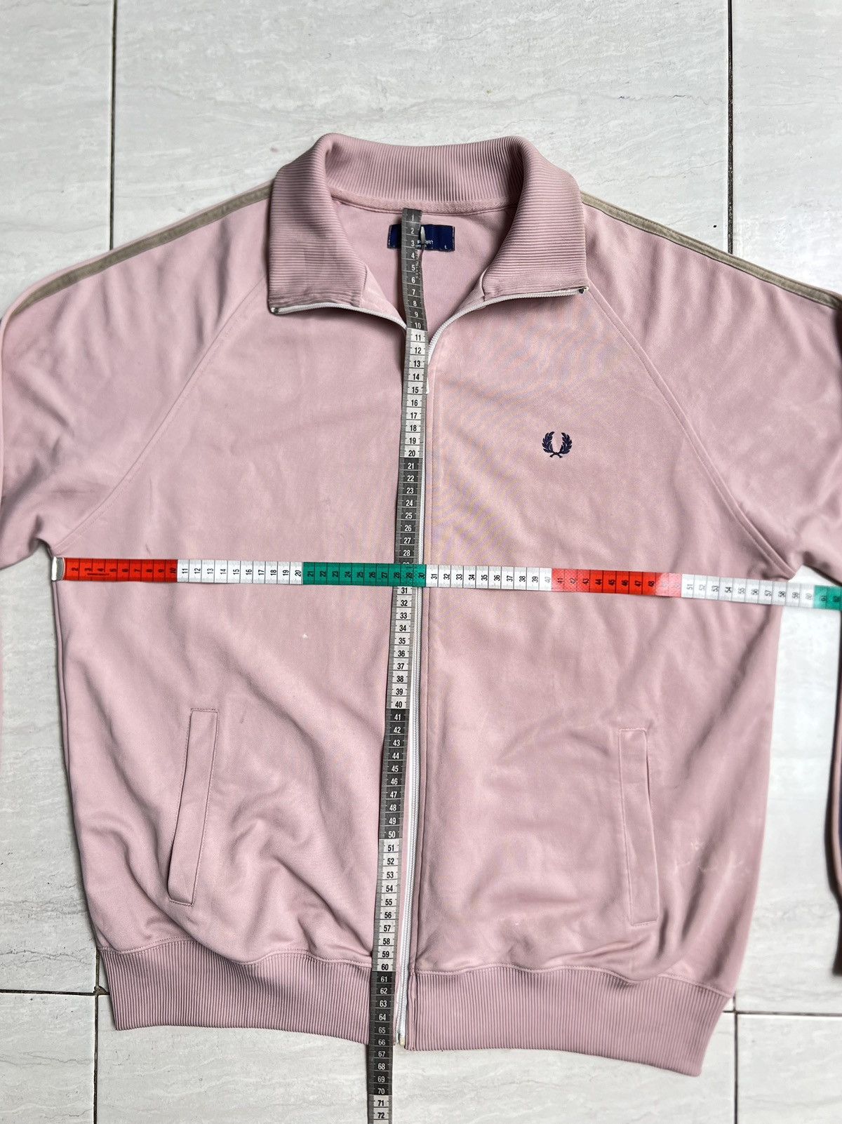 Fred Perry PRED PERRY Sportswear Pink Jacket Size US L / EU 52-54 / 3 - 7 Thumbnail