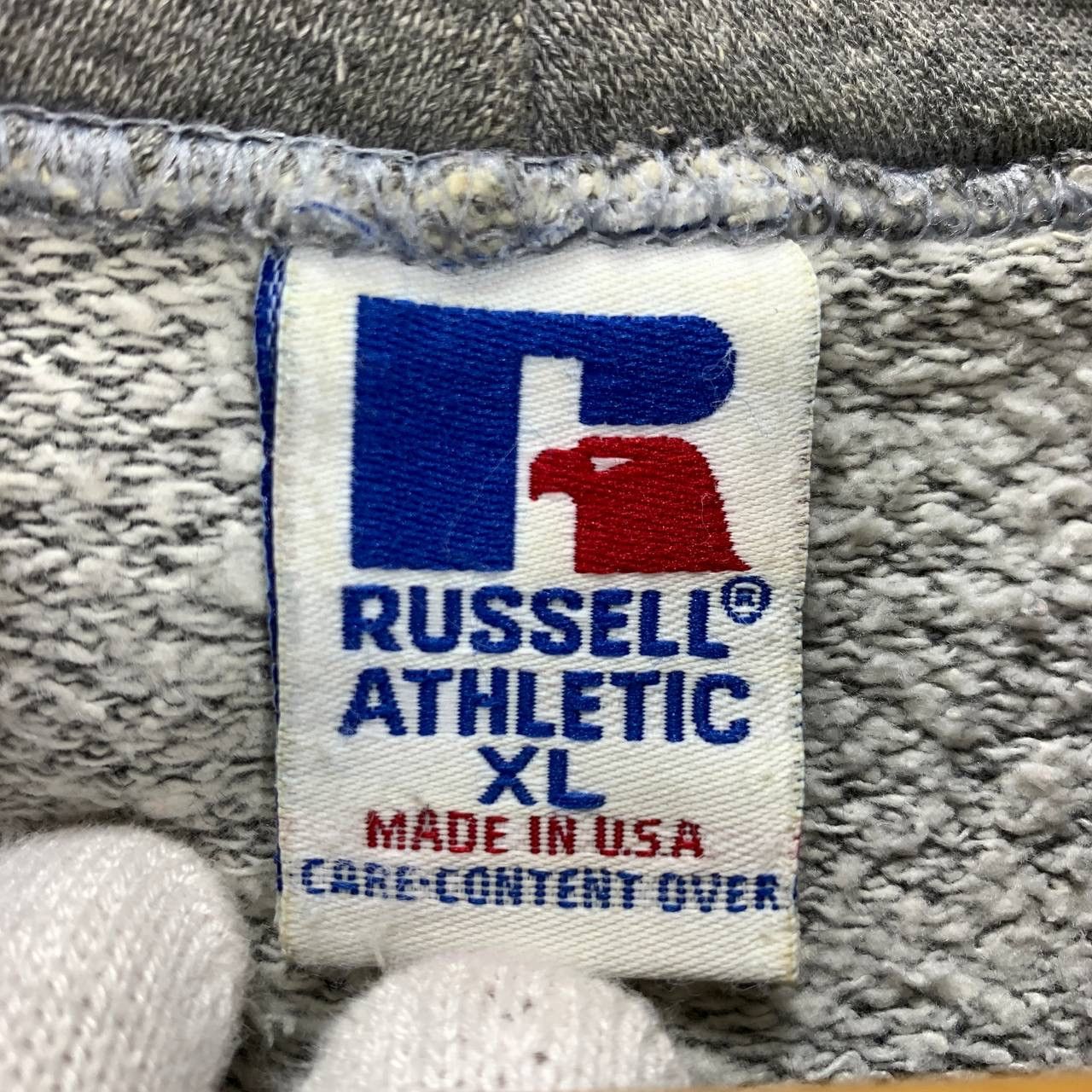 Russell Athletic 90s Vintage RUSSELL THE CITADEL Hoodie #2419-13 Size US L / EU 52-54 / 3 - 11 Thumbnail