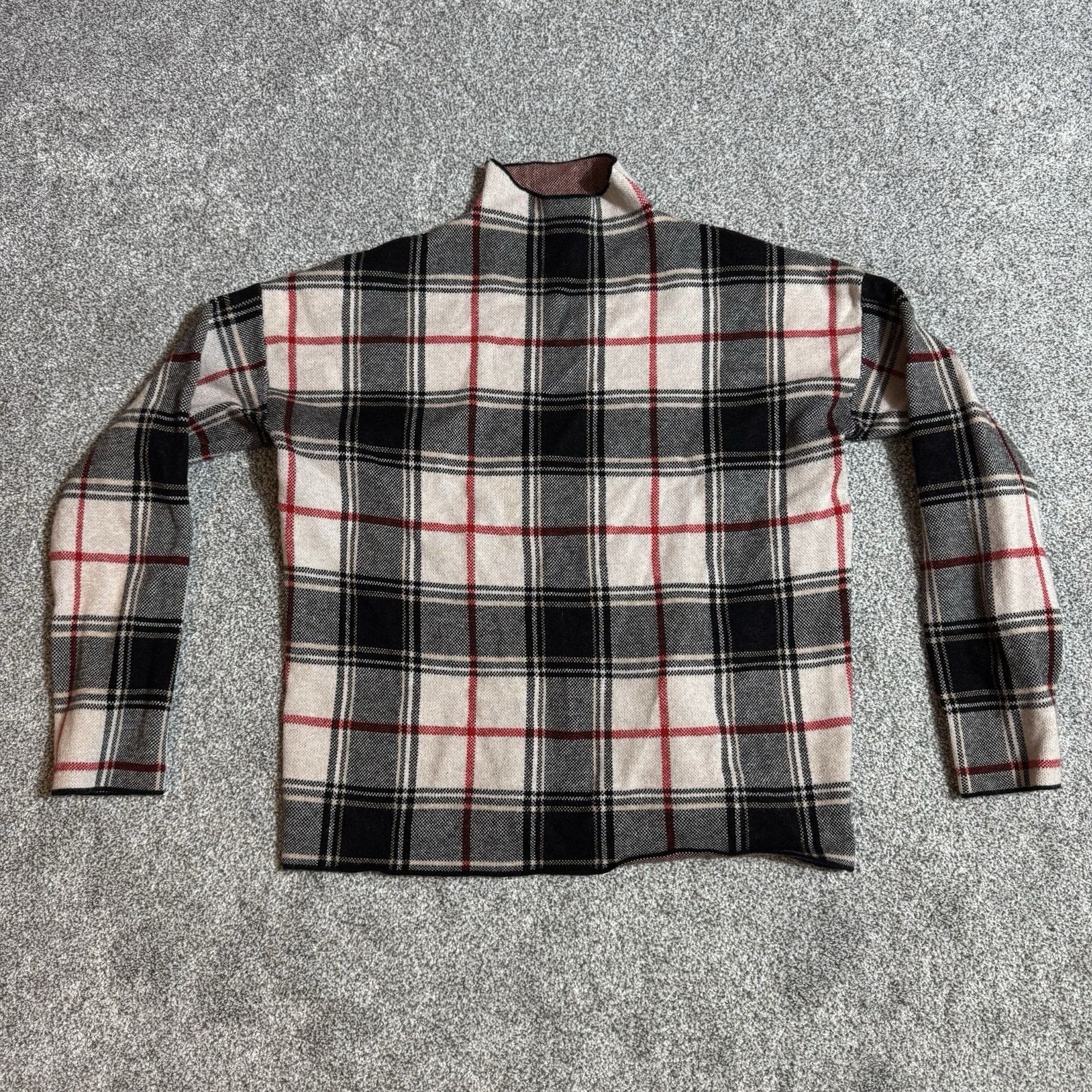 Other Tahari Pullover Women Large Plaid Academia Grandpacore Soft Size L / US 10 / IT 46 - 1 Thumbnail