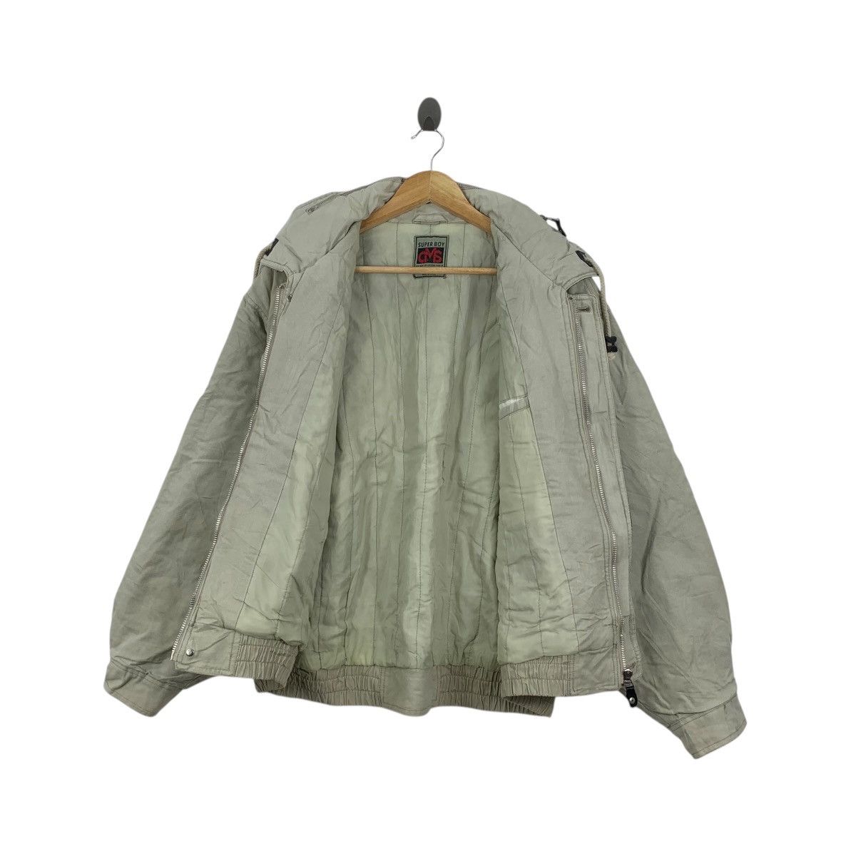 Vintage Vintage SUPER BOY CMS Outdoor Parka Jacket Windbreaker Size US XXL / EU 58 / 5 - 4 Thumbnail