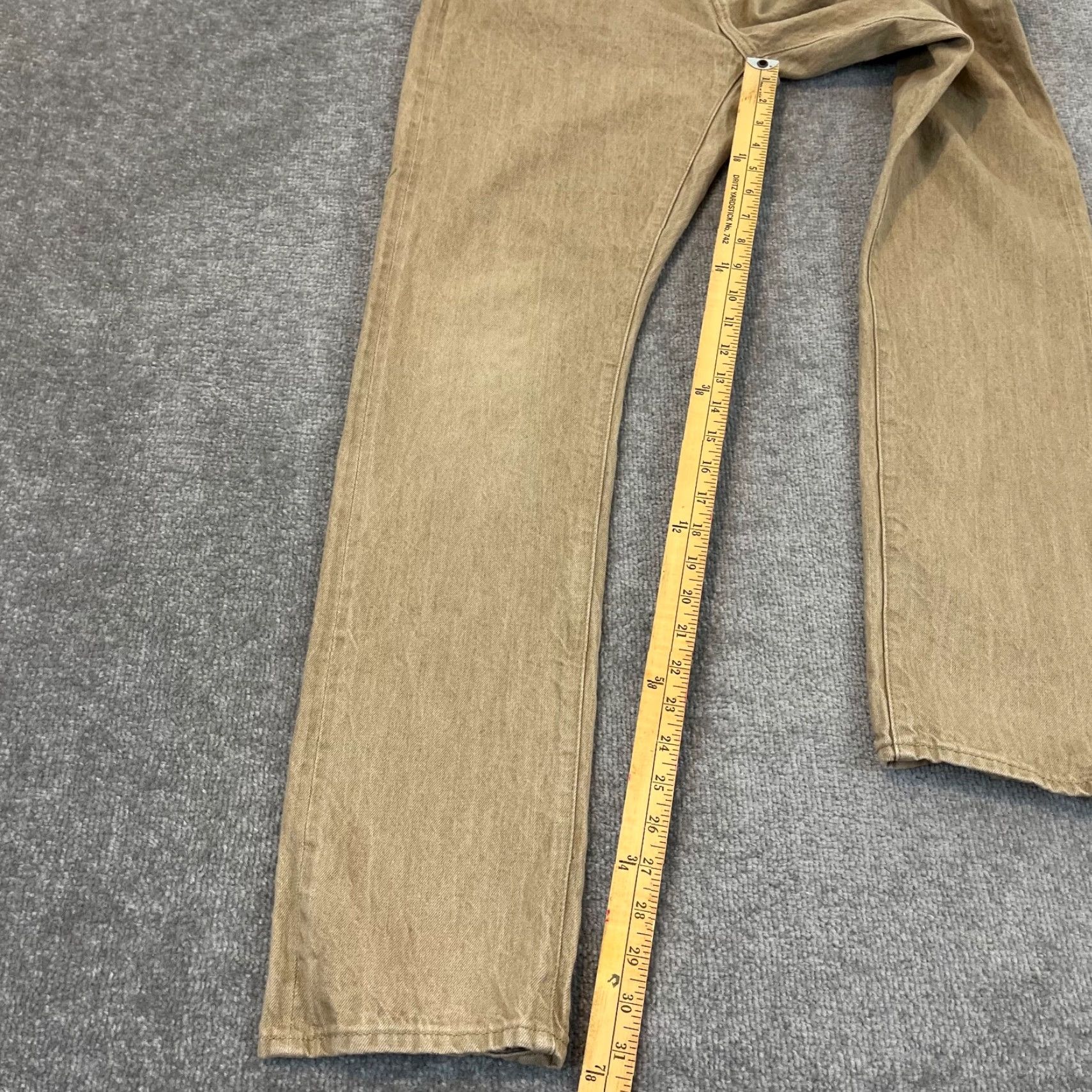 Abercrombie & Fitch VINTAGE Abercrombie & Fitch Pants Mens 34x32 Brown Straight Jean Casual Men Size US 34 / EU 50 - 6 Thumbnail