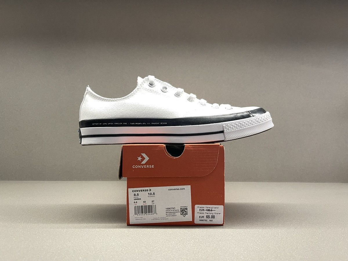 Converse × Fragment Design × Moncler Genius Converse Chuck Taylor All Star 70s Ox 7 Moncler Fragment Size US 8.5 / EU 41-42 - 4 Thumbnail