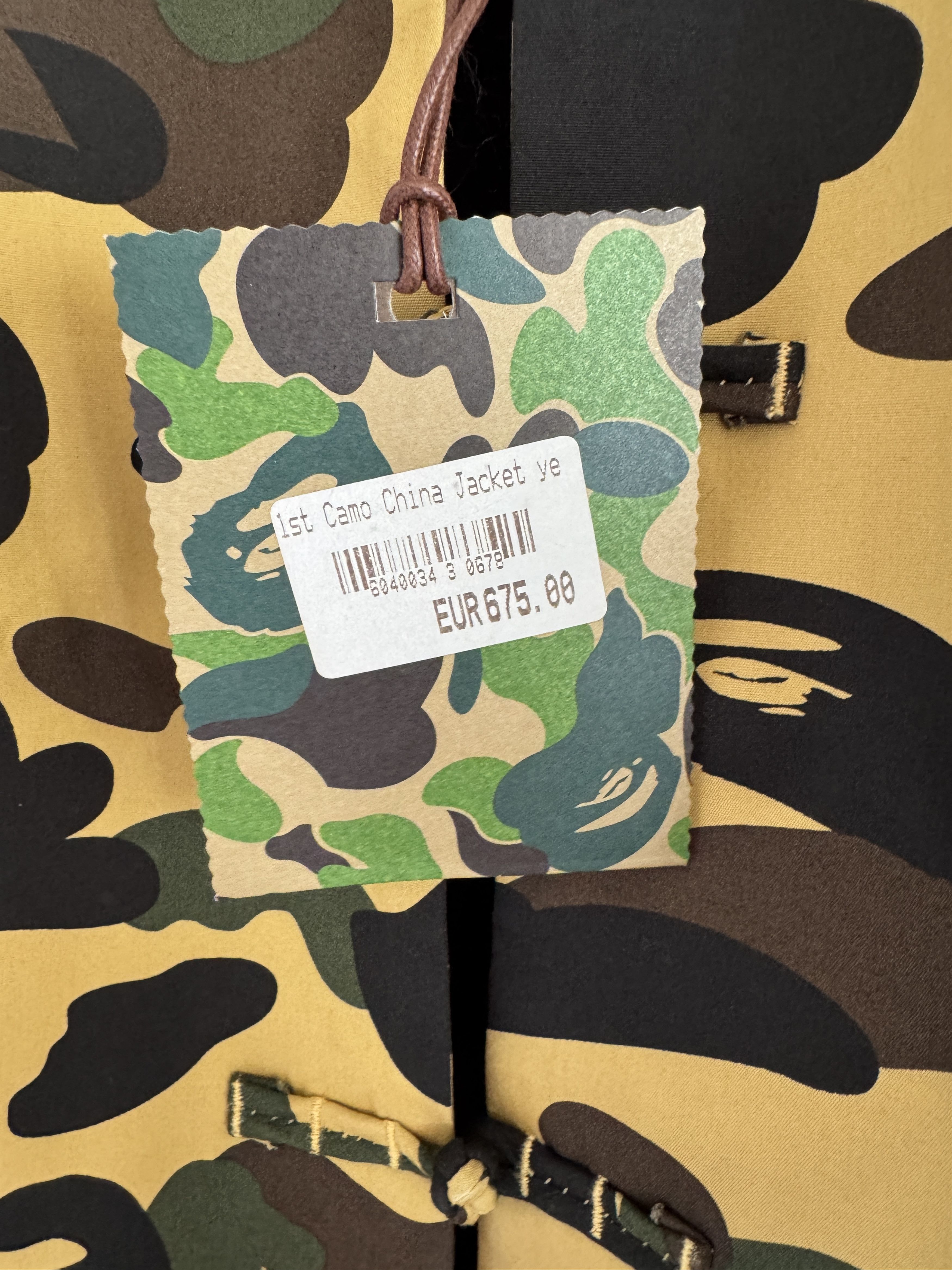 Bape 1st Camo China Jacket Yellow Size US XL / EU 56 / 4 - 5 Thumbnail