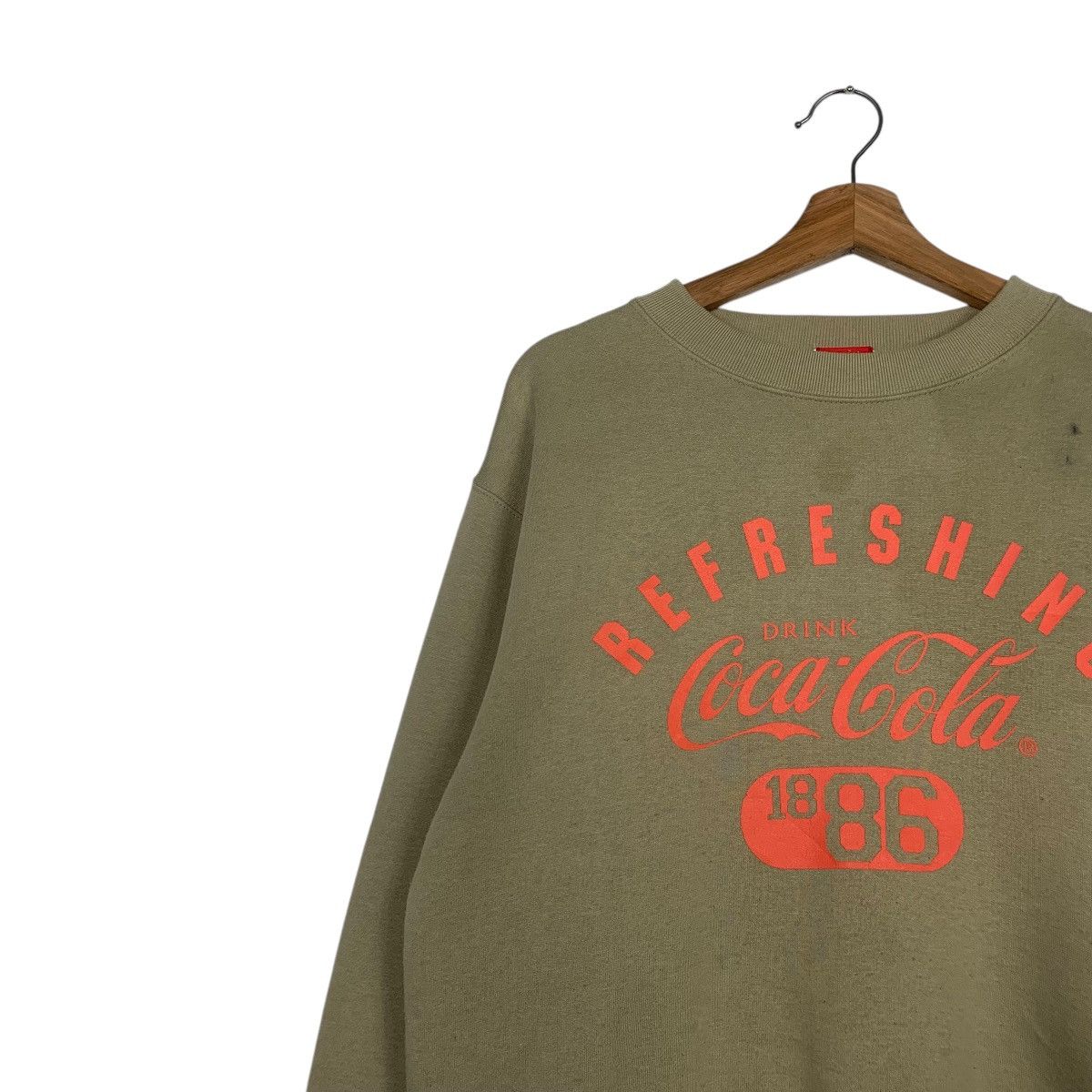 Coca Cola Vintage Coca Cola Drinks Crewneck Sweatshirt Size US M / EU 48-50 / 2 - 6 Thumbnail