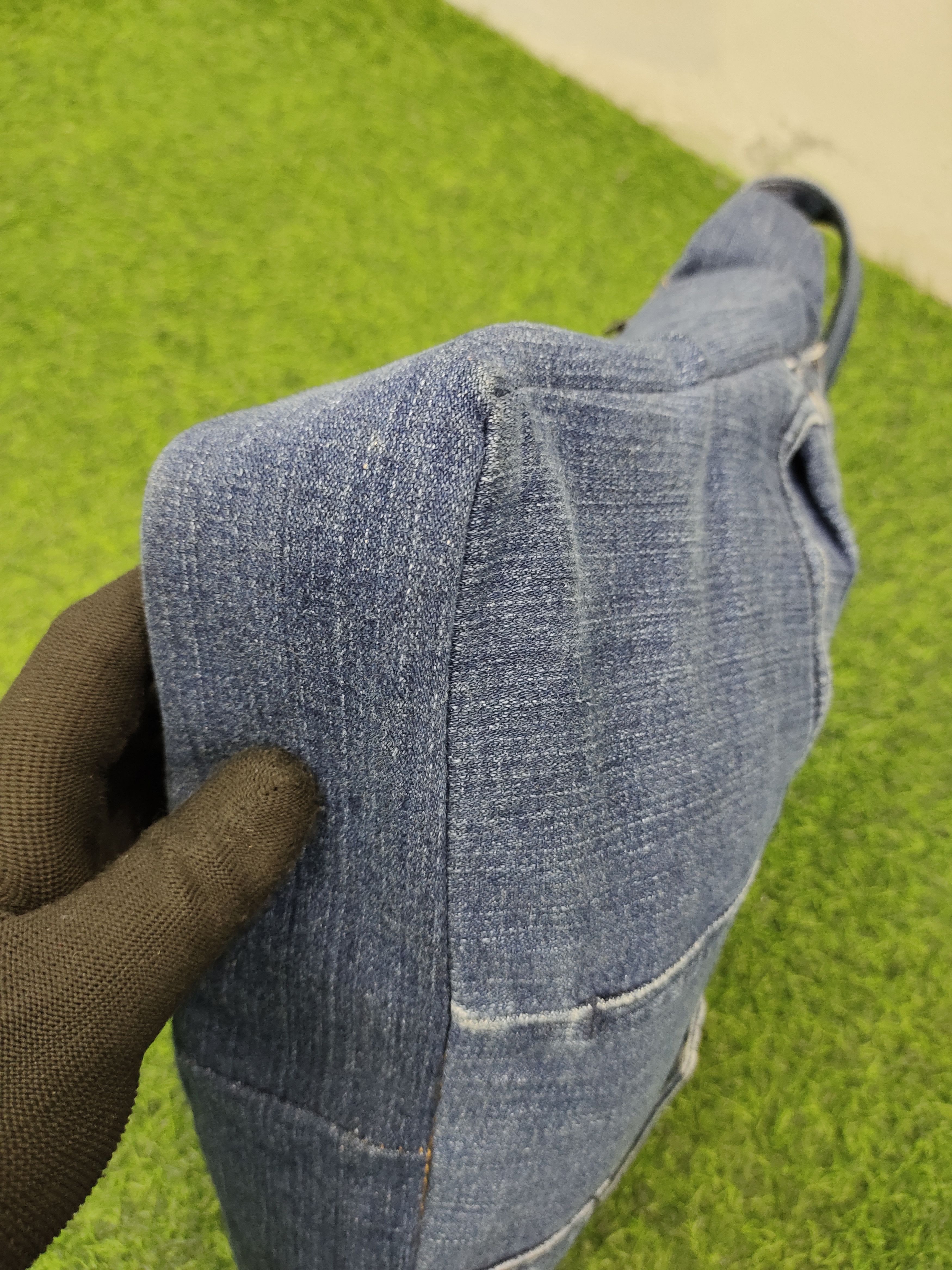If Six Was Nine Vintage Levis Custom Crossbody Sling Denim Bag Size ONE SIZE - 10 Thumbnail