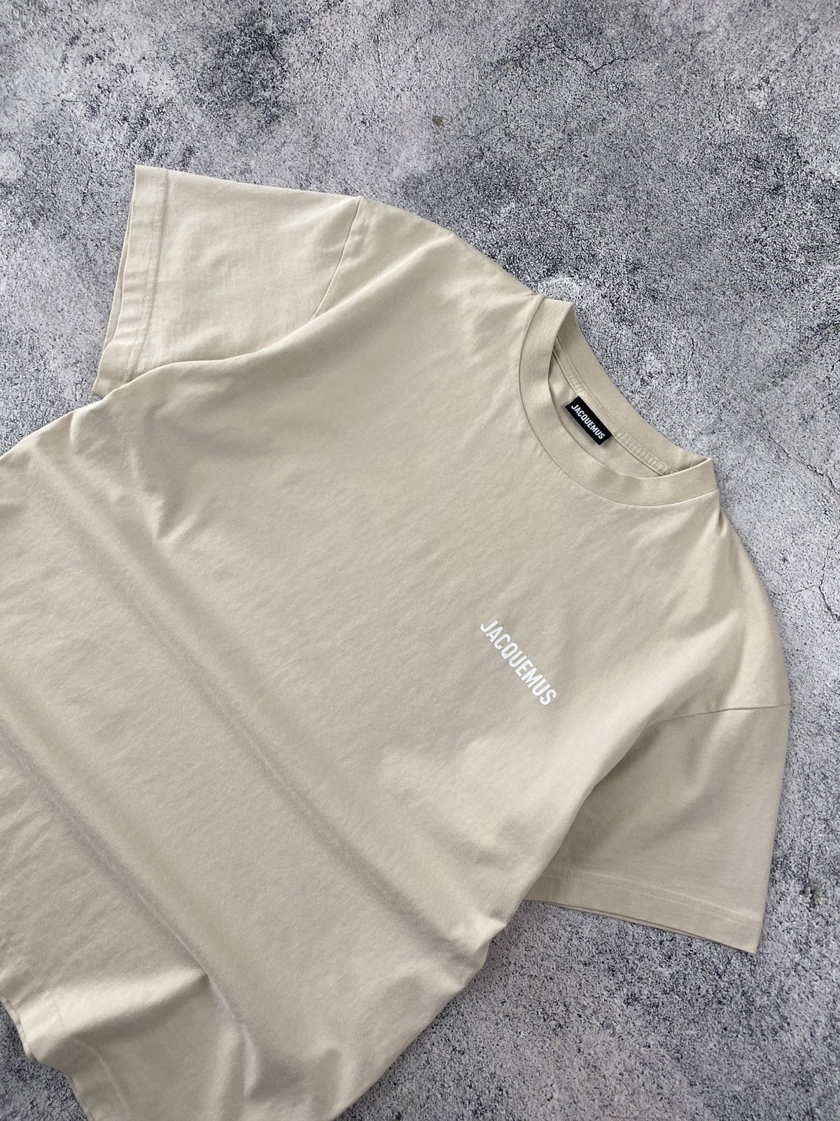 Jacquemus Rare Jacquemus Hype Beige Tee Size US M / EU 48-50 / 2 - 4 Thumbnail