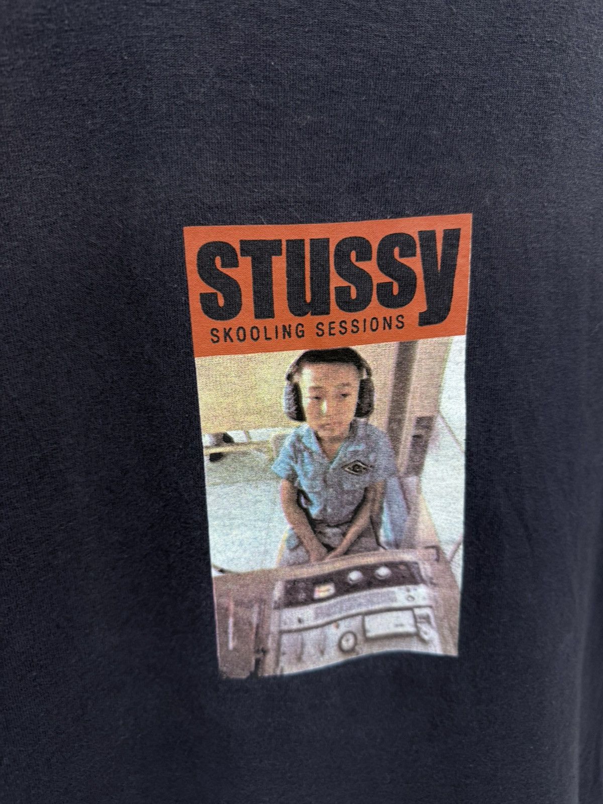 Stussy Vintage 90’s STUSSY "Skooling Sessions" Photo Tee USA M Size US M / EU 48-50 / 2 - 2 Thumbnail