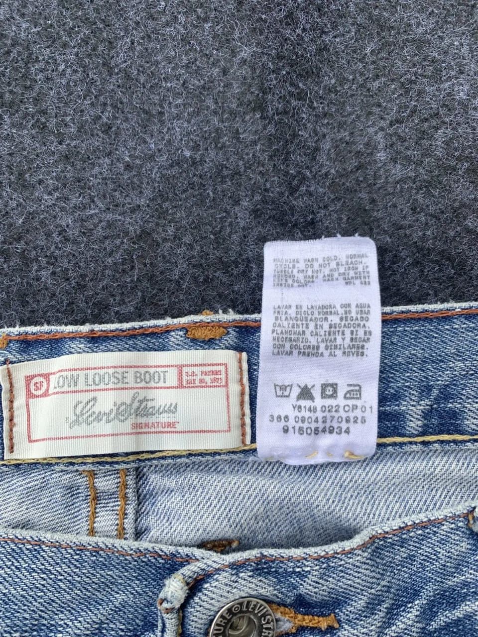 Levi's Levi’s signature Low Loose Relaxed Fit Jeans Size US 38 / EU 54 - 9 Thumbnail