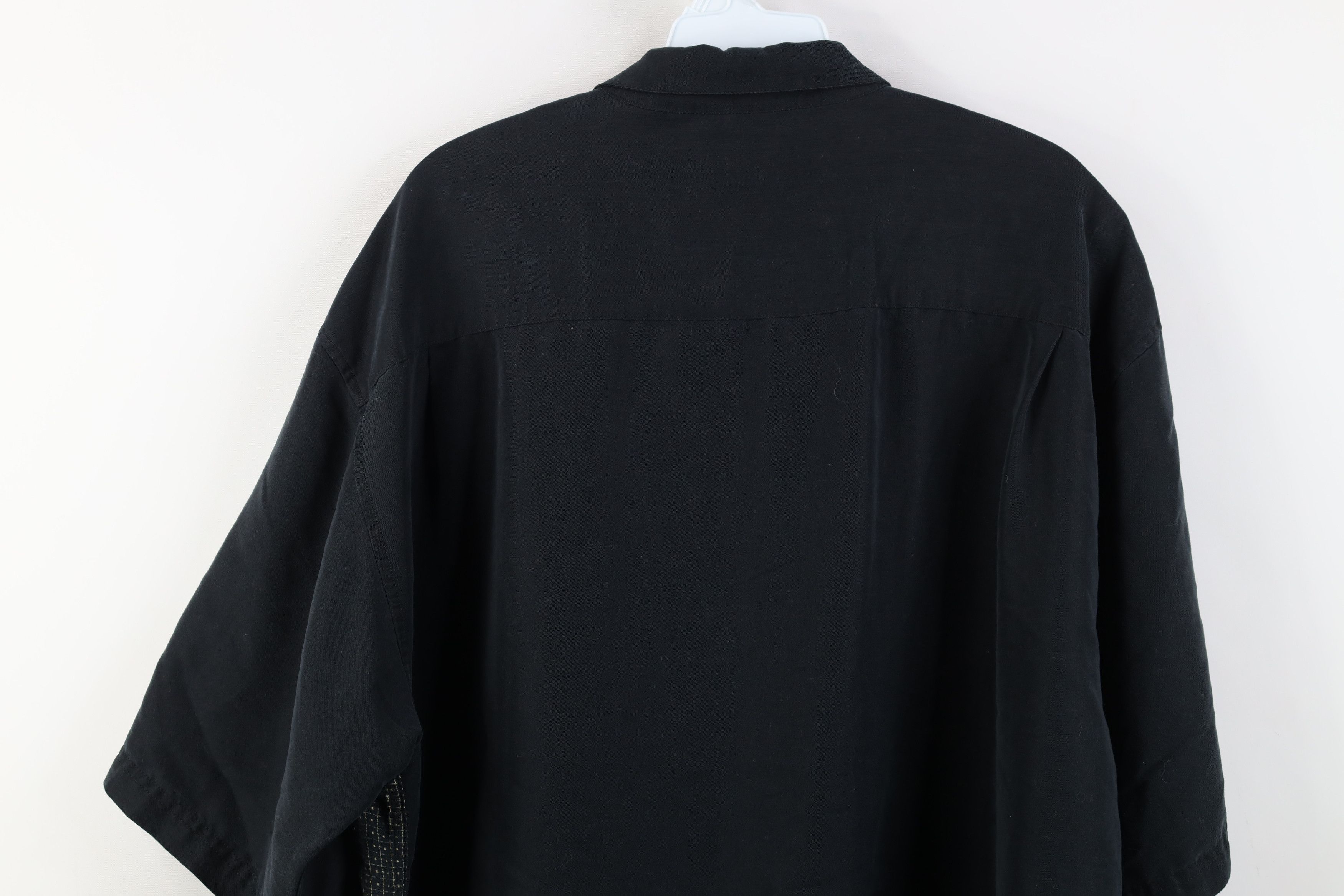 Vintage Vintage 90s Rockabilly Rayon Gabardine Button Shirt Size US XL / EU 56 / 4 - 13 Thumbnail