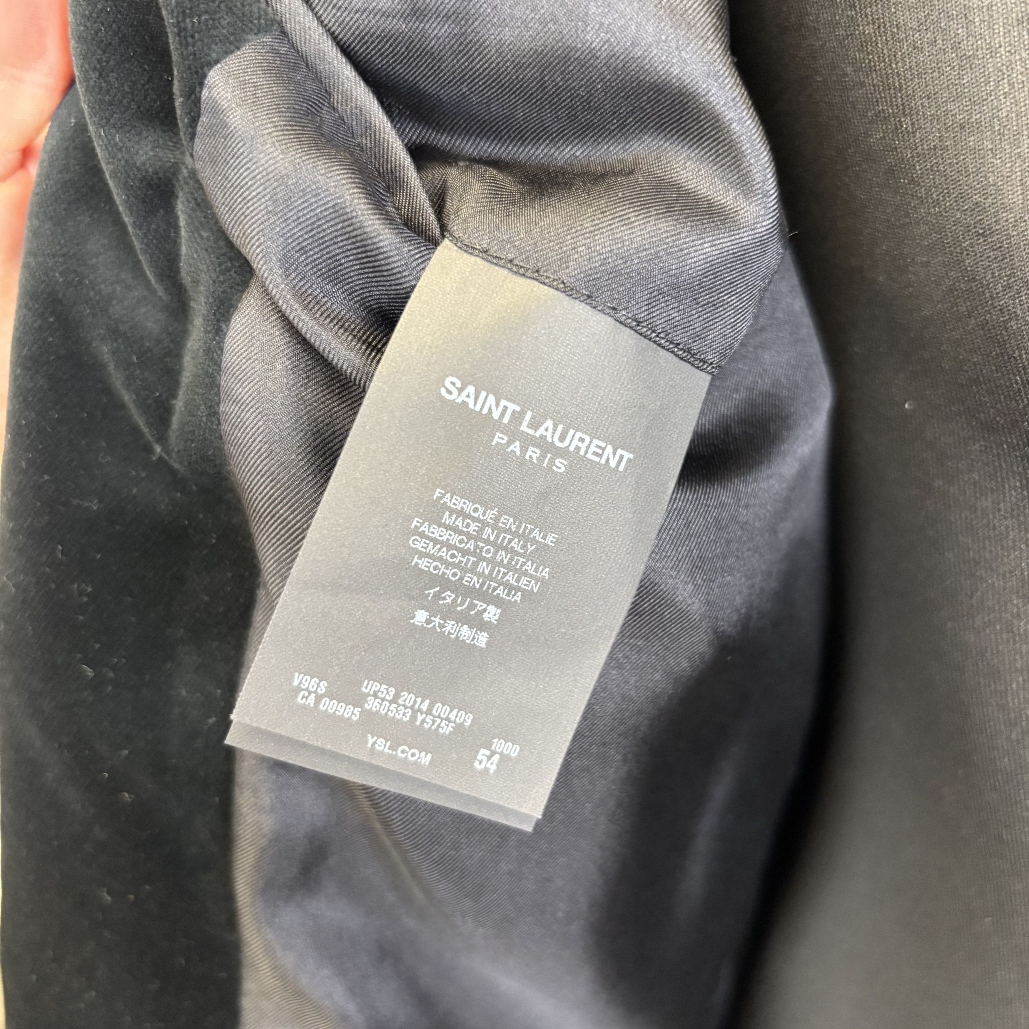 Saint Laurent Paris Saint Laurent Blazer Size 54R - 5 Thumbnail