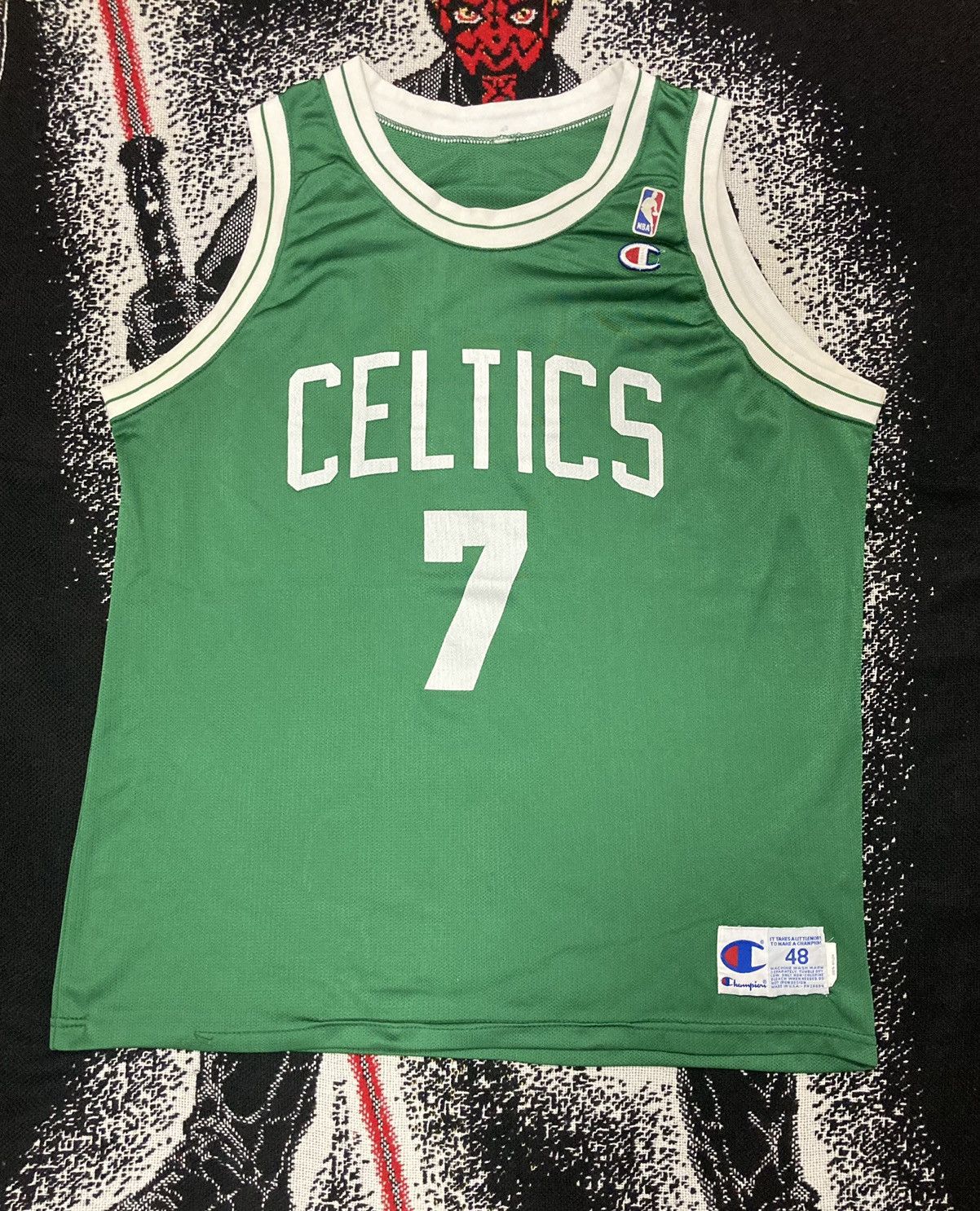 Vintage 90’s Boston Celtic Dee Brown NBA Jersey Champion