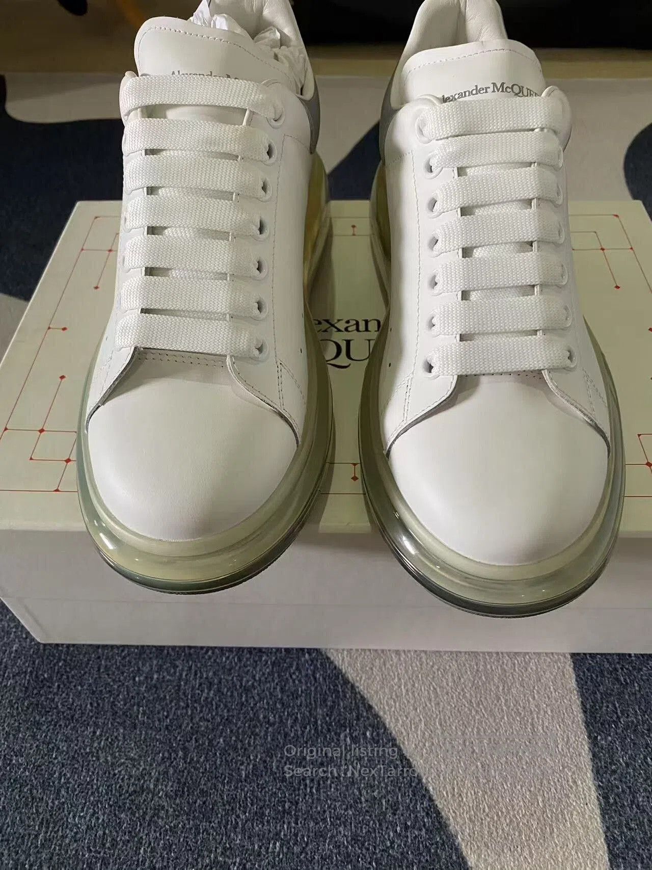Alexander McQueen Alexander McQueen Reflective Men's Sneakers. Size US 8 / EU 41 - 2 Thumbnail