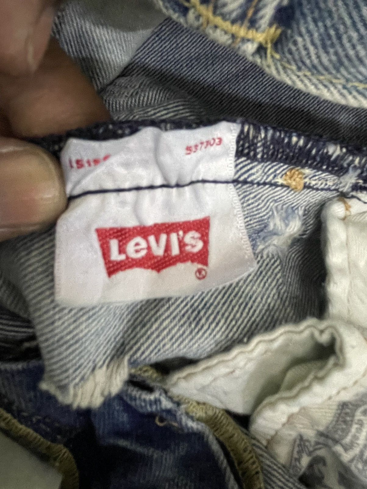 Levi's Rare Levis 501 Distressed Jeans Size US 33 - 8 Thumbnail