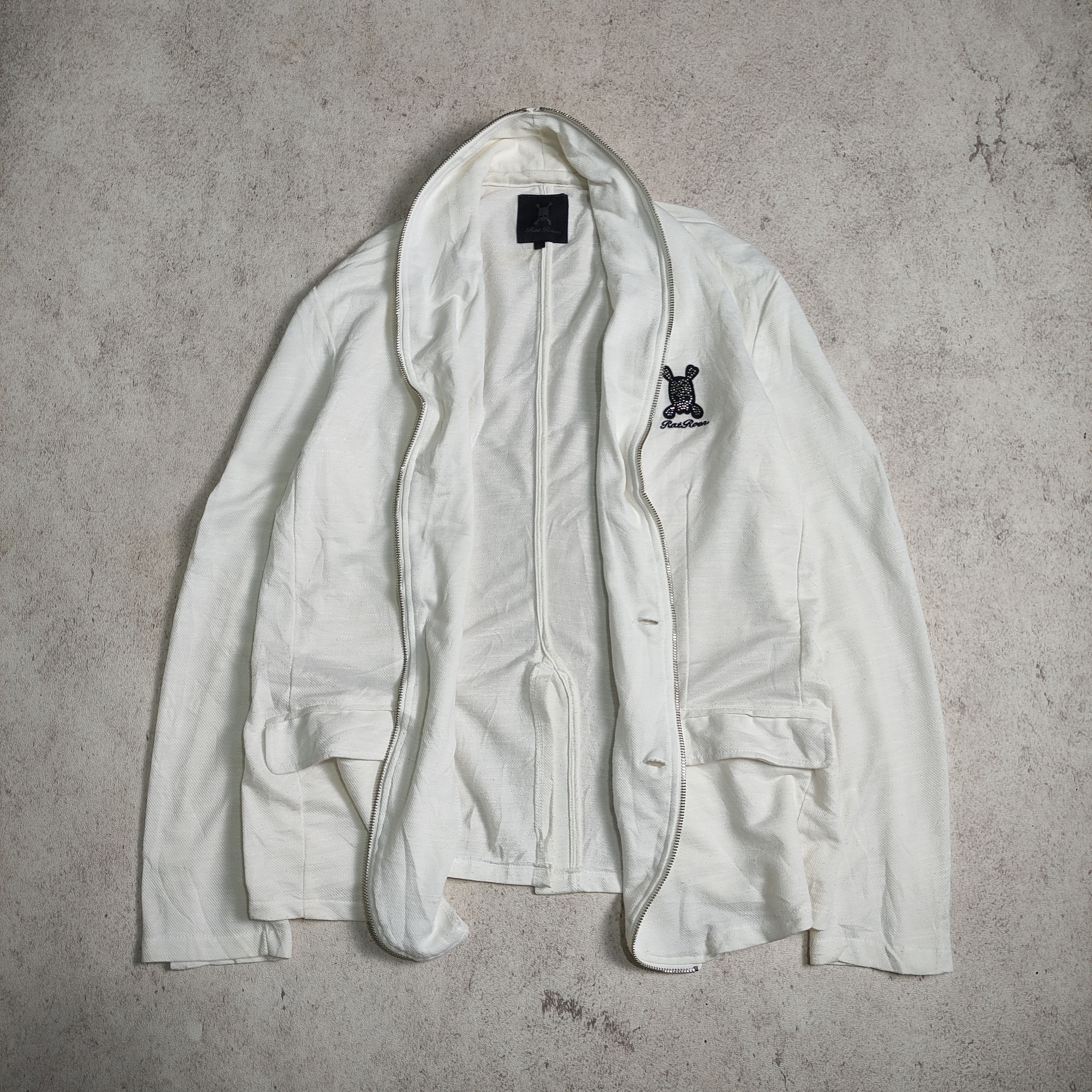 Japanese Brand Rat Roen Cardigan Outer Japanese brand style LGB kmrii Size US L / EU 52-54 / 3 - 1 Thumbnail